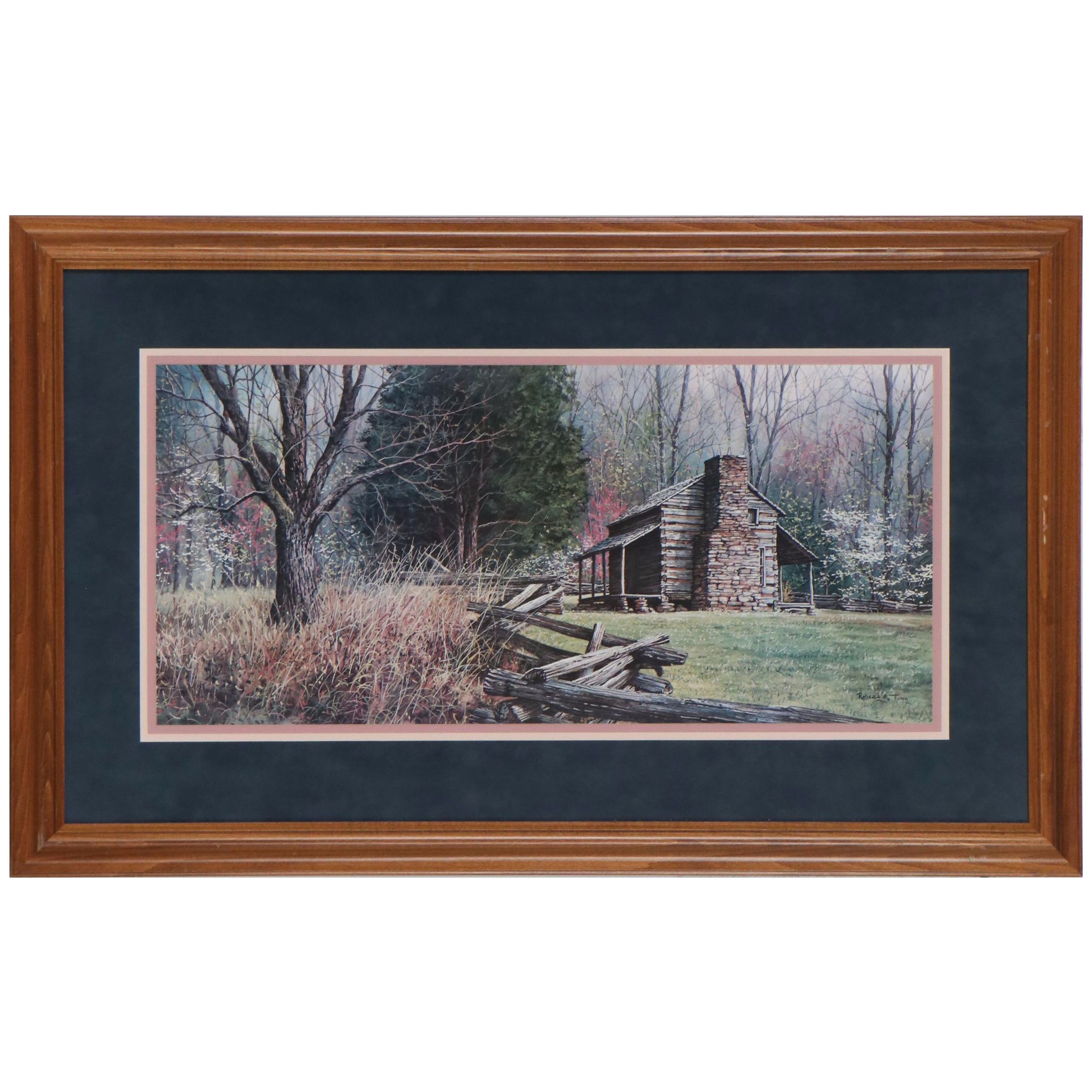 Robert Tino Landscape Offset Lithographs