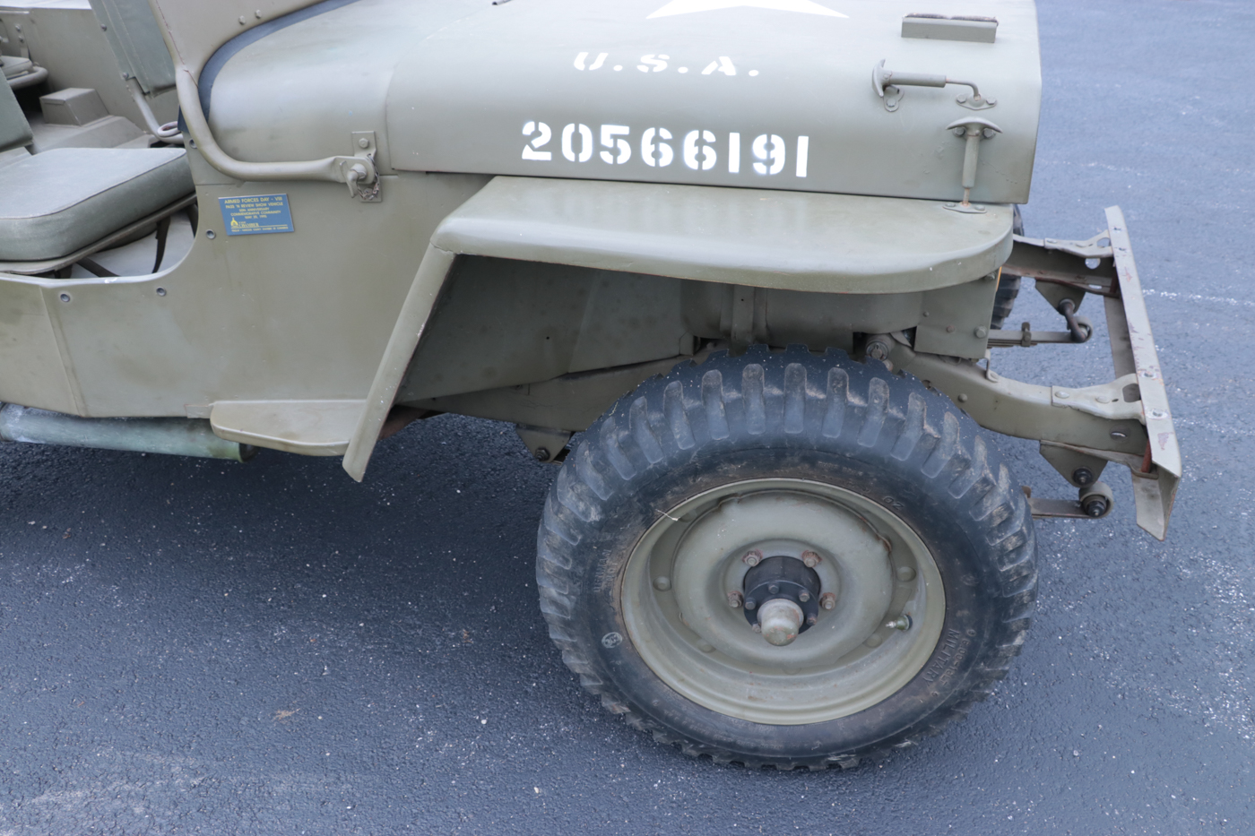 1942 Ford GPW World War II Era Jeep