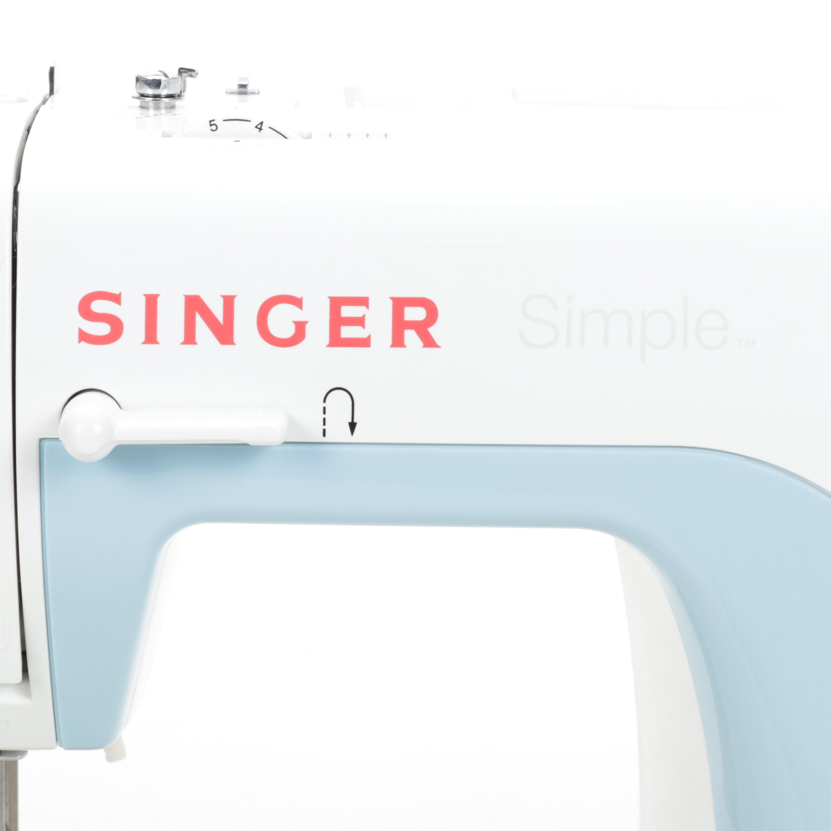 Singer "Simple" Electric Portable Sewing Machine, 2000s