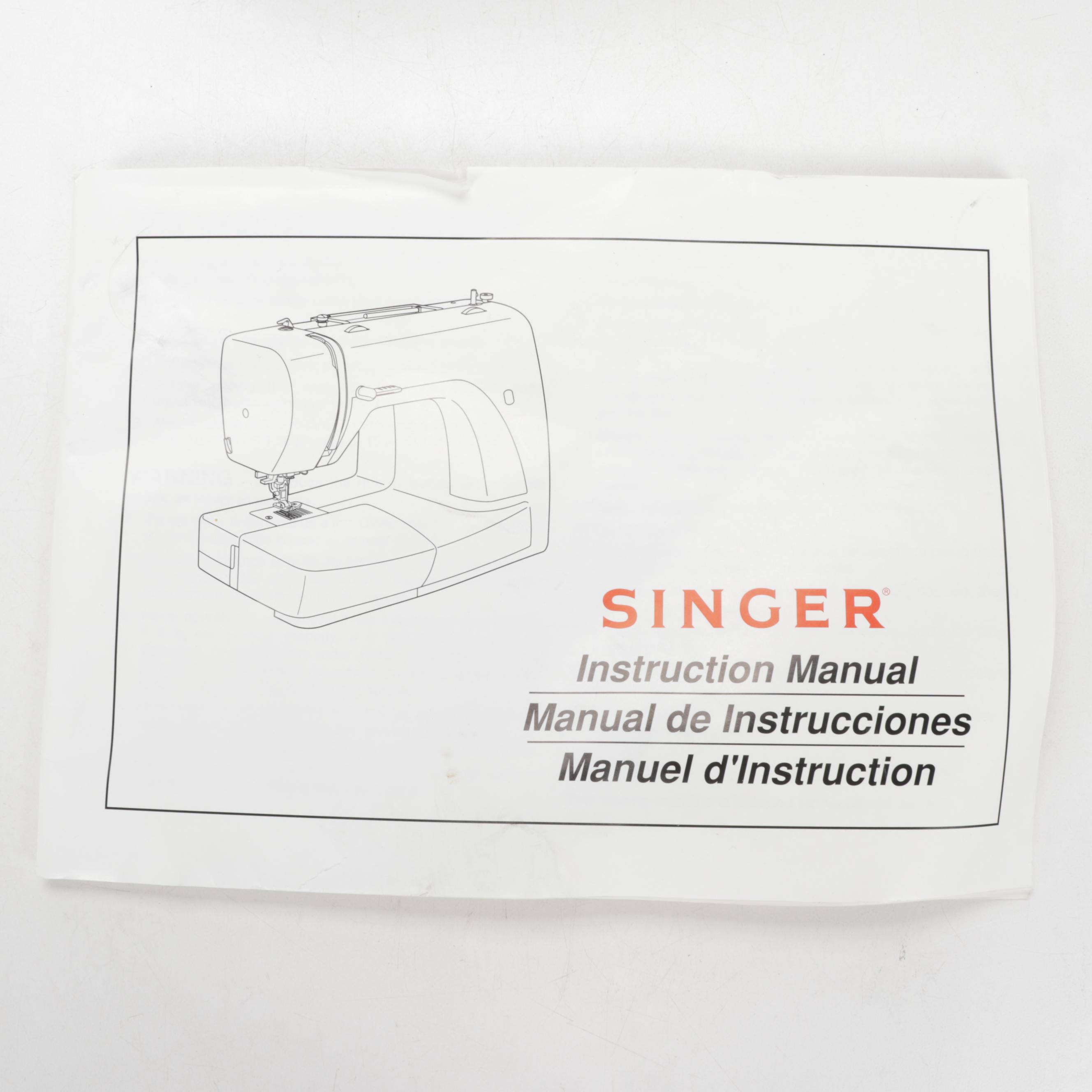 Singer "Simple" Electric Portable Sewing Machine, 2000s