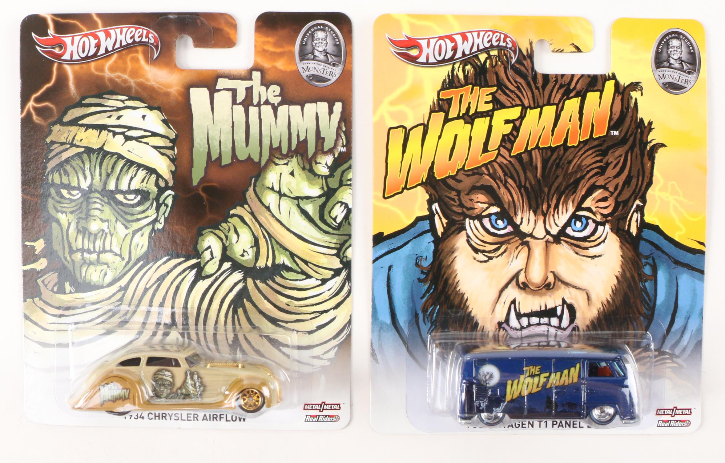 Hot Wheels Frankenstein, Dracula, The Mummy, Other Monsters 1:64 Diecast Cars