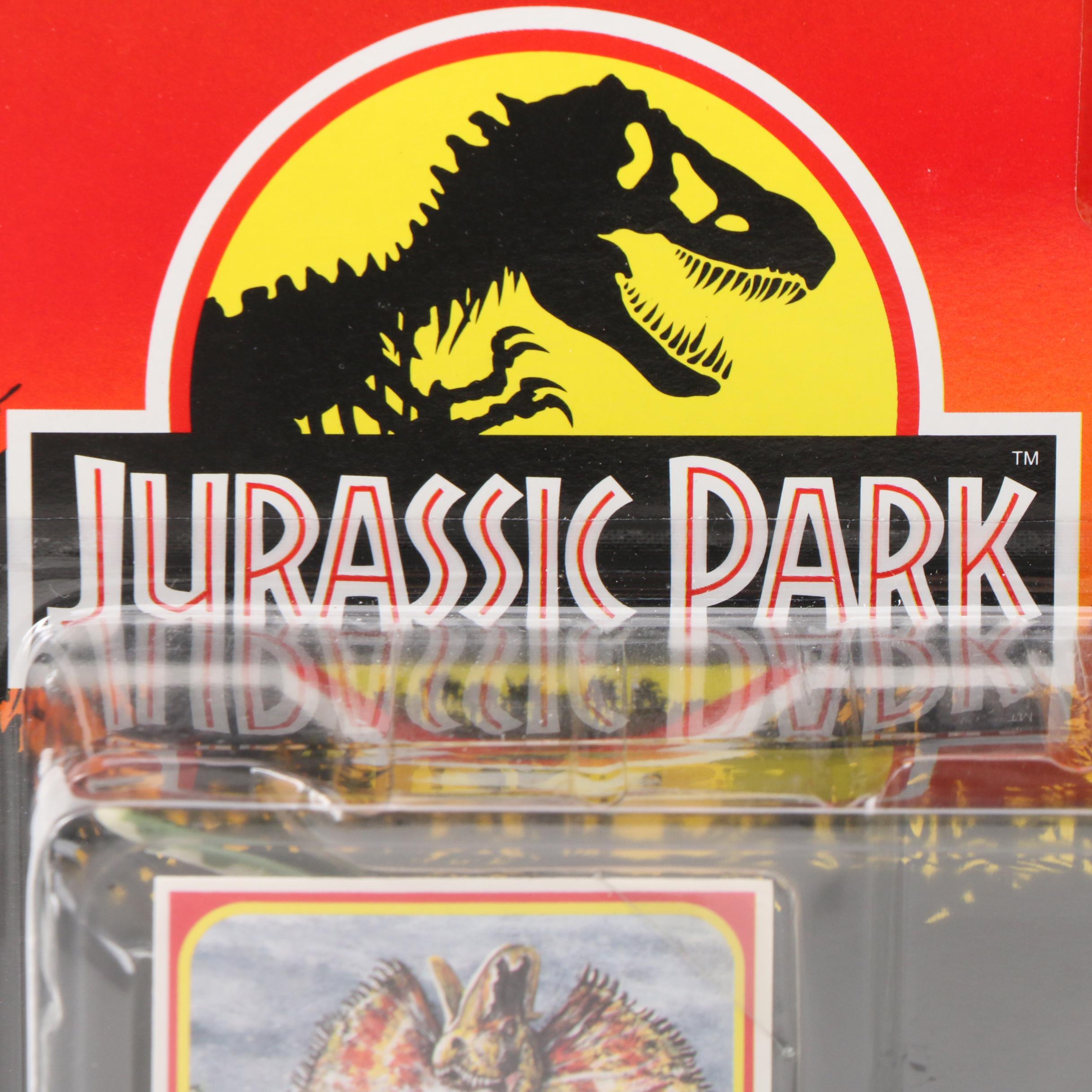 Kenner Jurassic Park "Dilophosaurus" Electronic Dinosaur Toy, 1993
