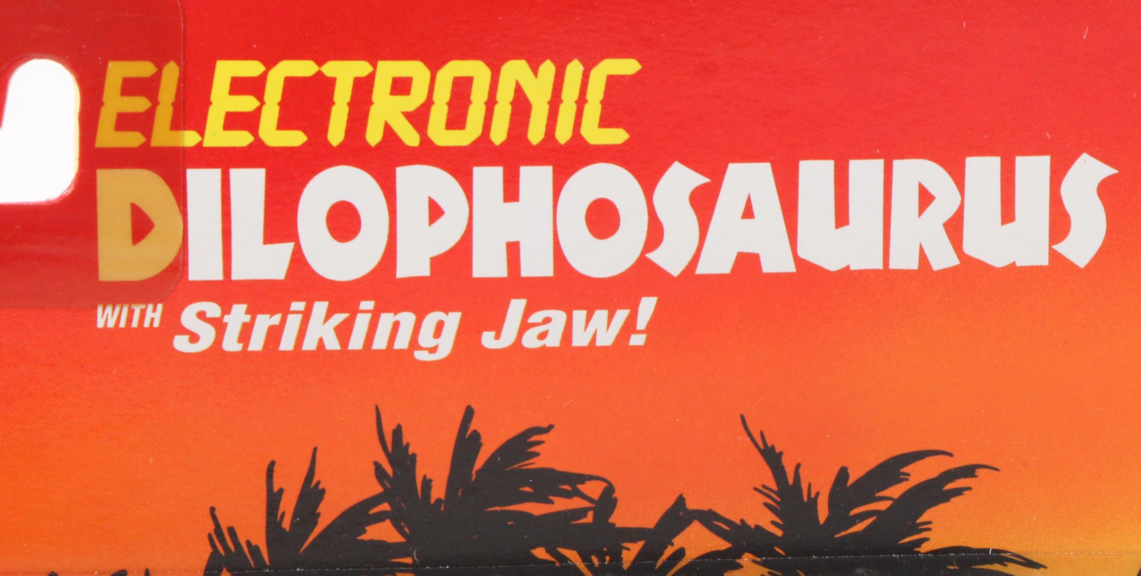 Kenner Jurassic Park "Dilophosaurus" Electronic Dinosaur Toy, 1993