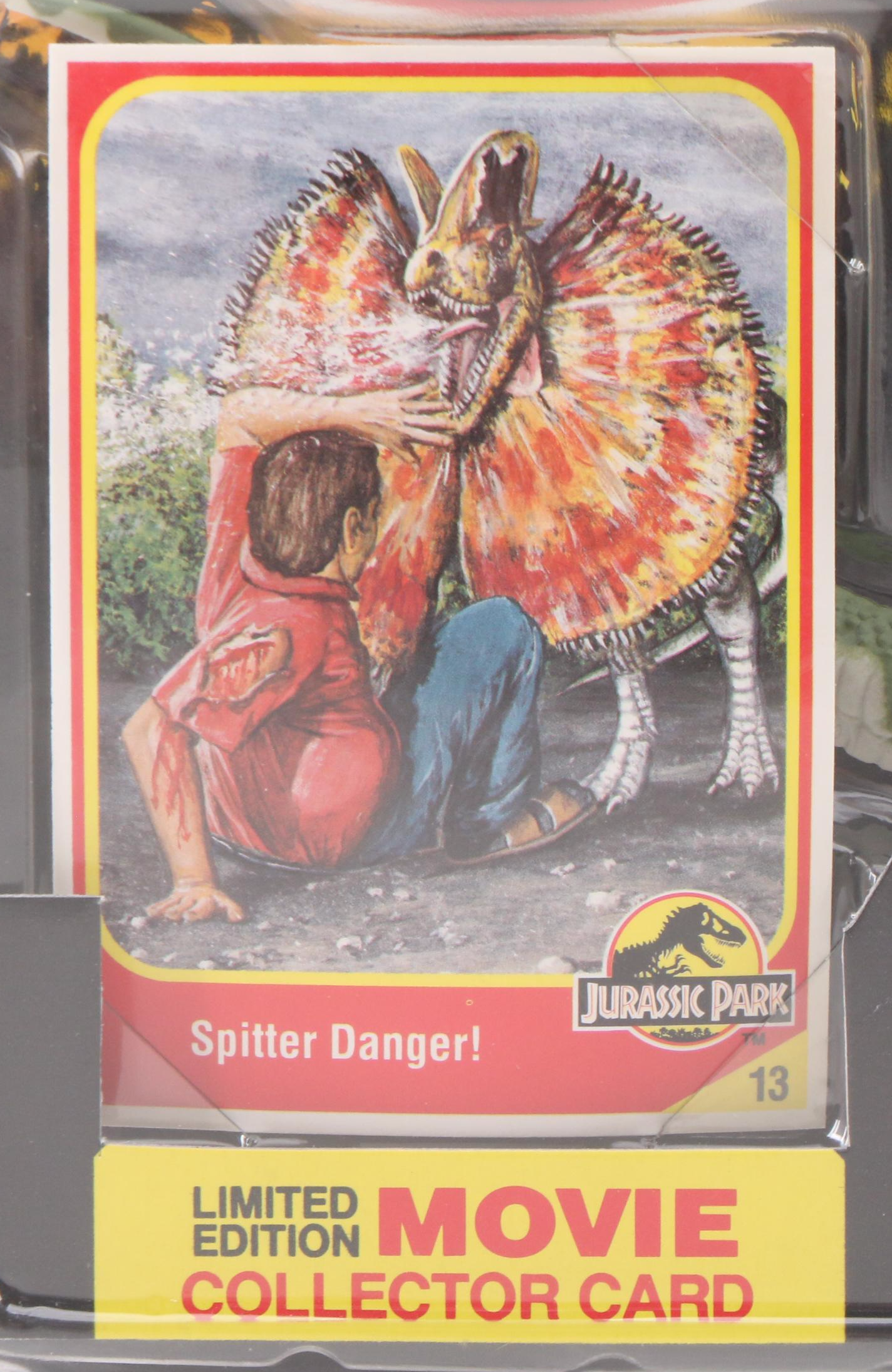 Kenner Jurassic Park "Dilophosaurus" Electronic Dinosaur Toy, 1993