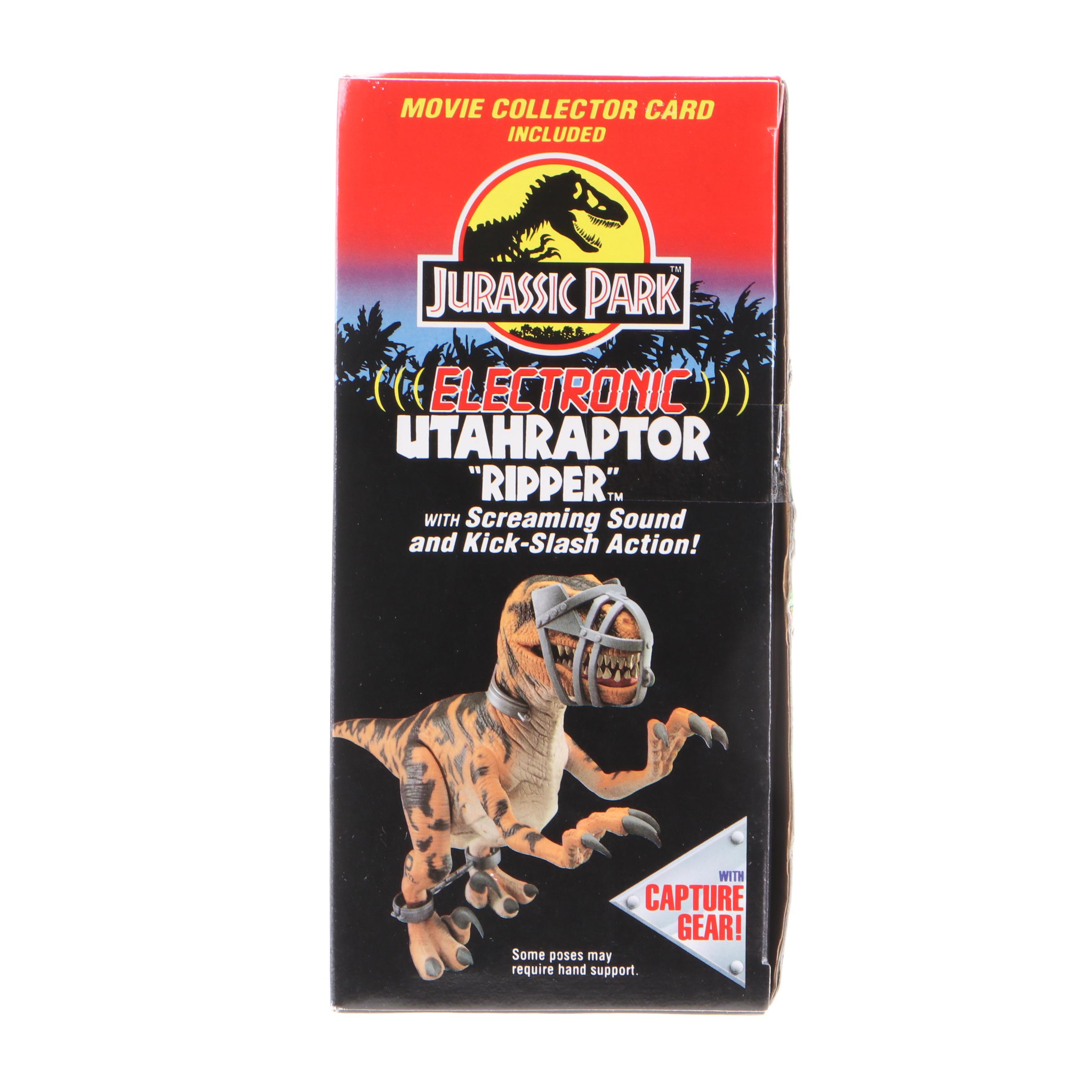 kenner Jurassic Park Electronic Utahraptor Action Figure with Sound