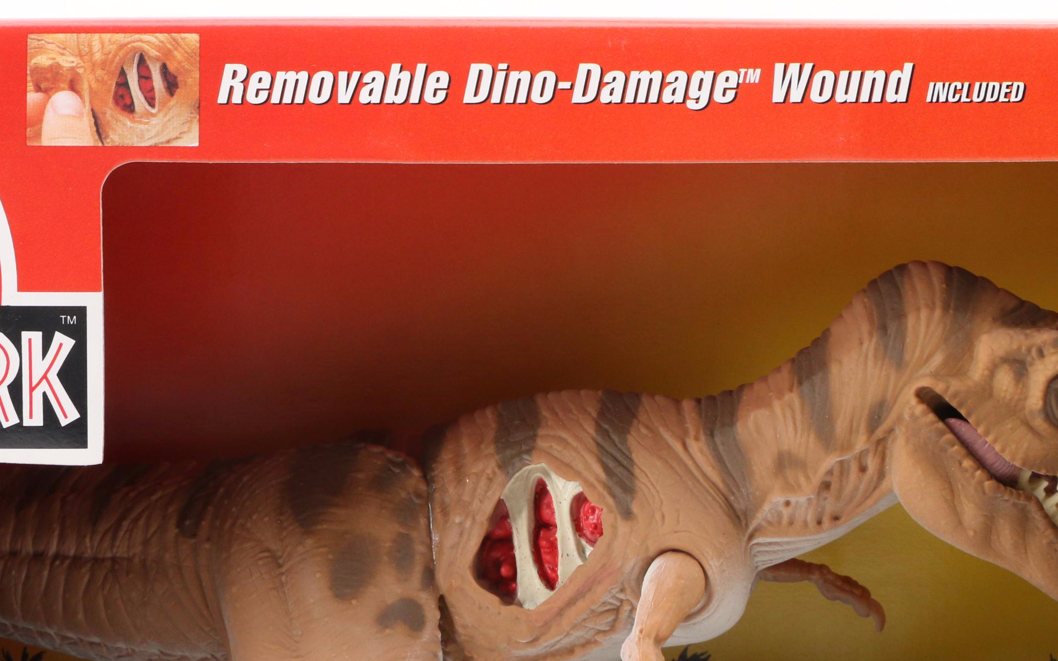 Kenner Jurassic Park Young T. Rex Action Figure with Slashing Jaws, Capture Gear