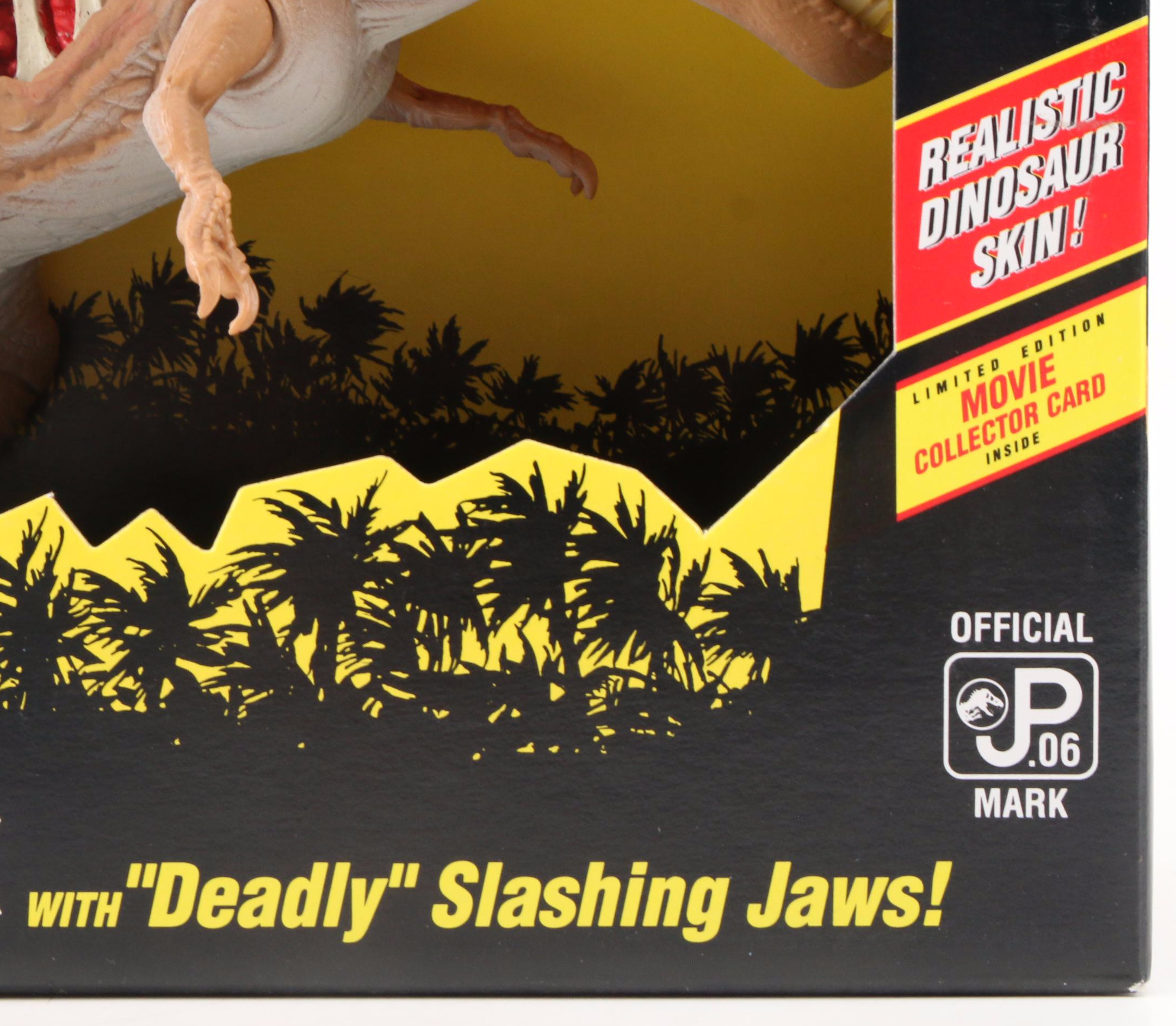 Kenner Jurassic Park Young T. Rex Action Figure with Slashing Jaws, Capture Gear