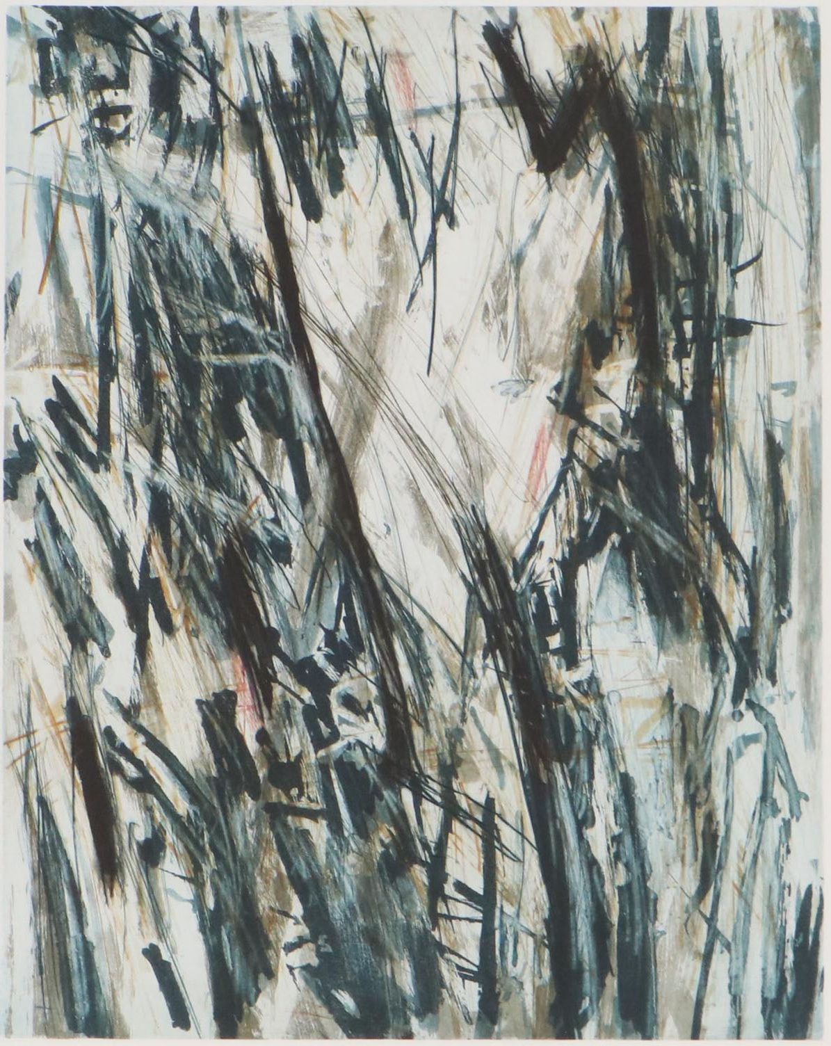 Jean-Paul Turmel Aquatint "Etroits sous Vaineaux," 1988