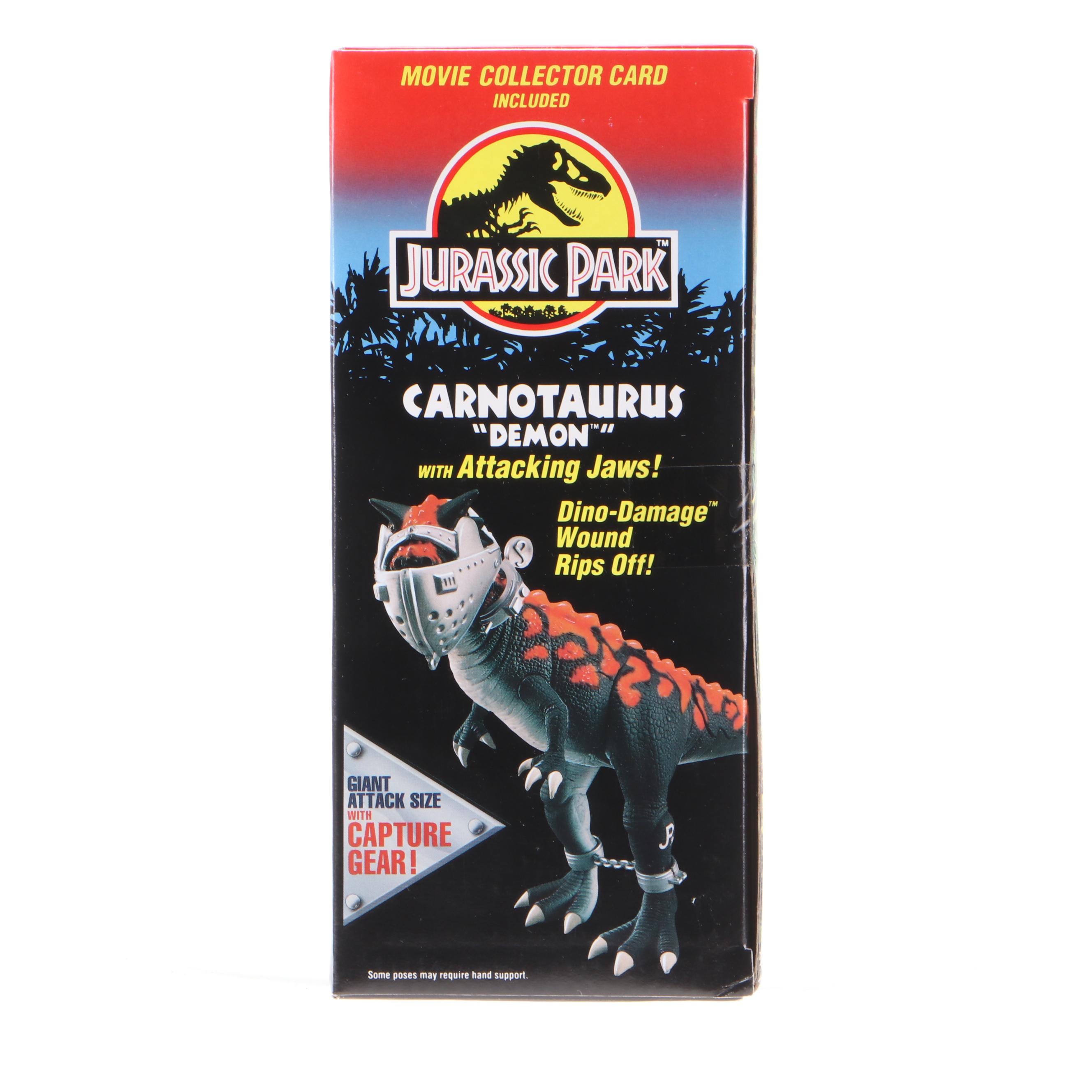 Kenner Jurassic Park Carnotaurus Demon Action Figure with Capture Gear