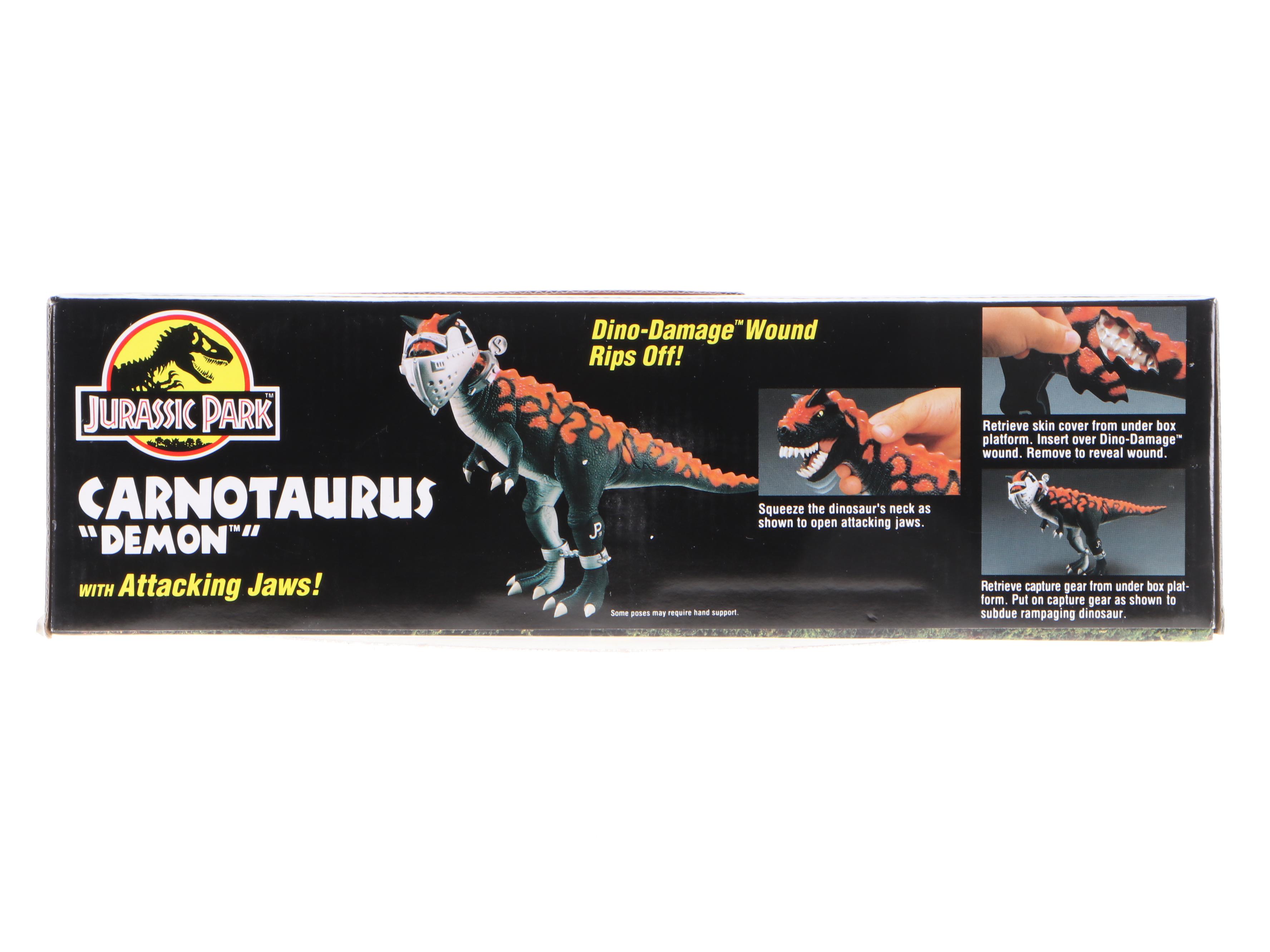Kenner Jurassic Park Carnotaurus Demon Action Figure with Capture Gear