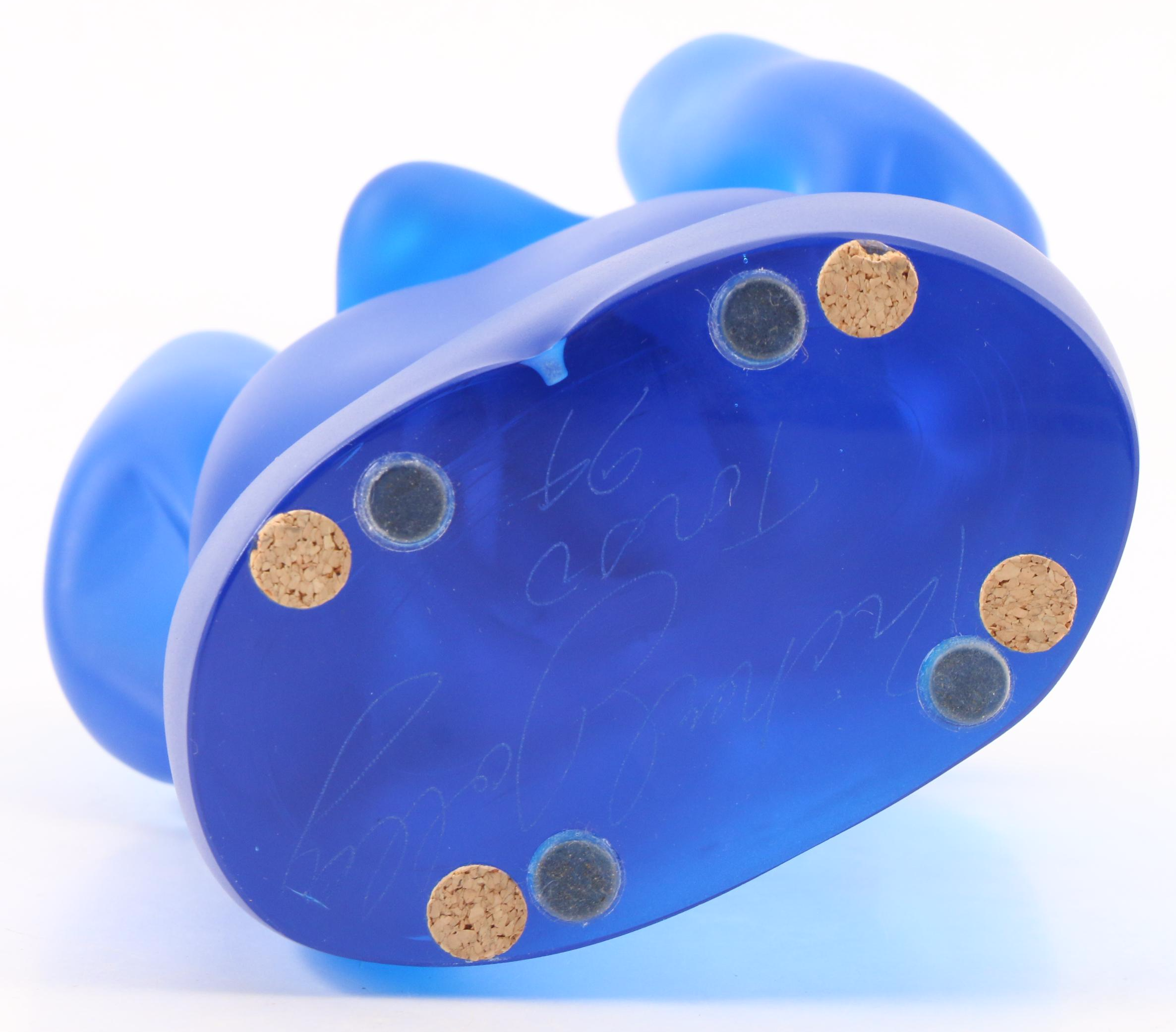 Richard Jolley Studio Art Glass Sculpture "Torso," 1994