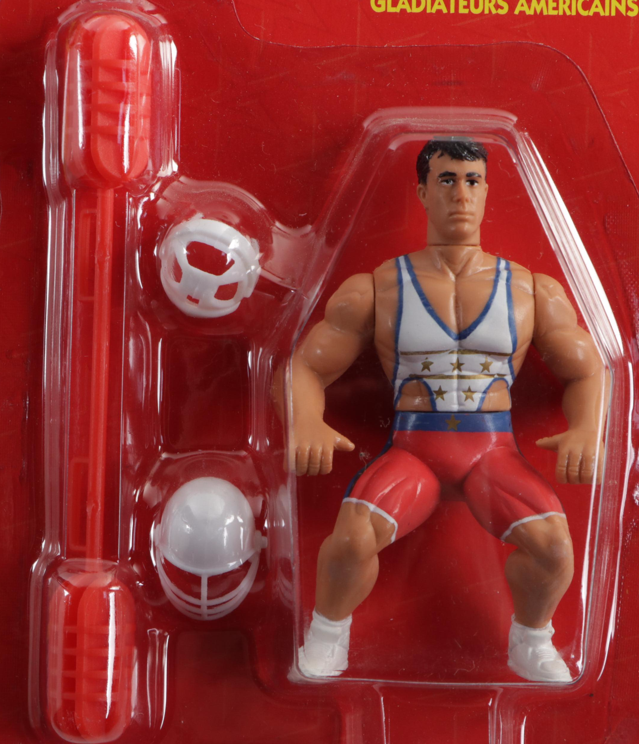 Irwin Toy American Gladiators Laser, Saber and Turbo Action Figures with Props