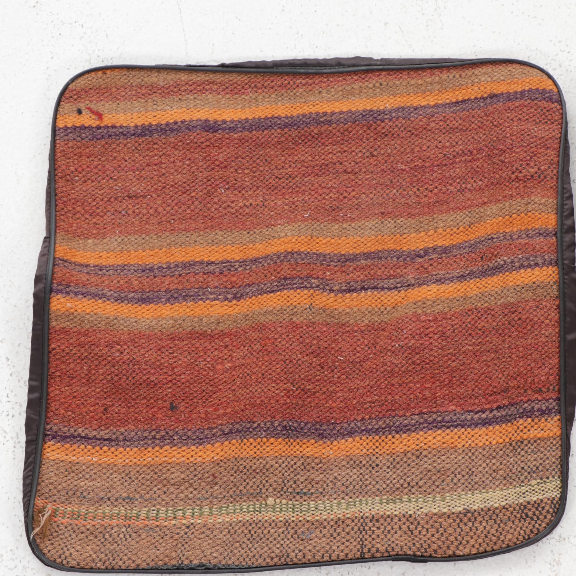 Handwoven Kilim Face Accent Pillow Covers