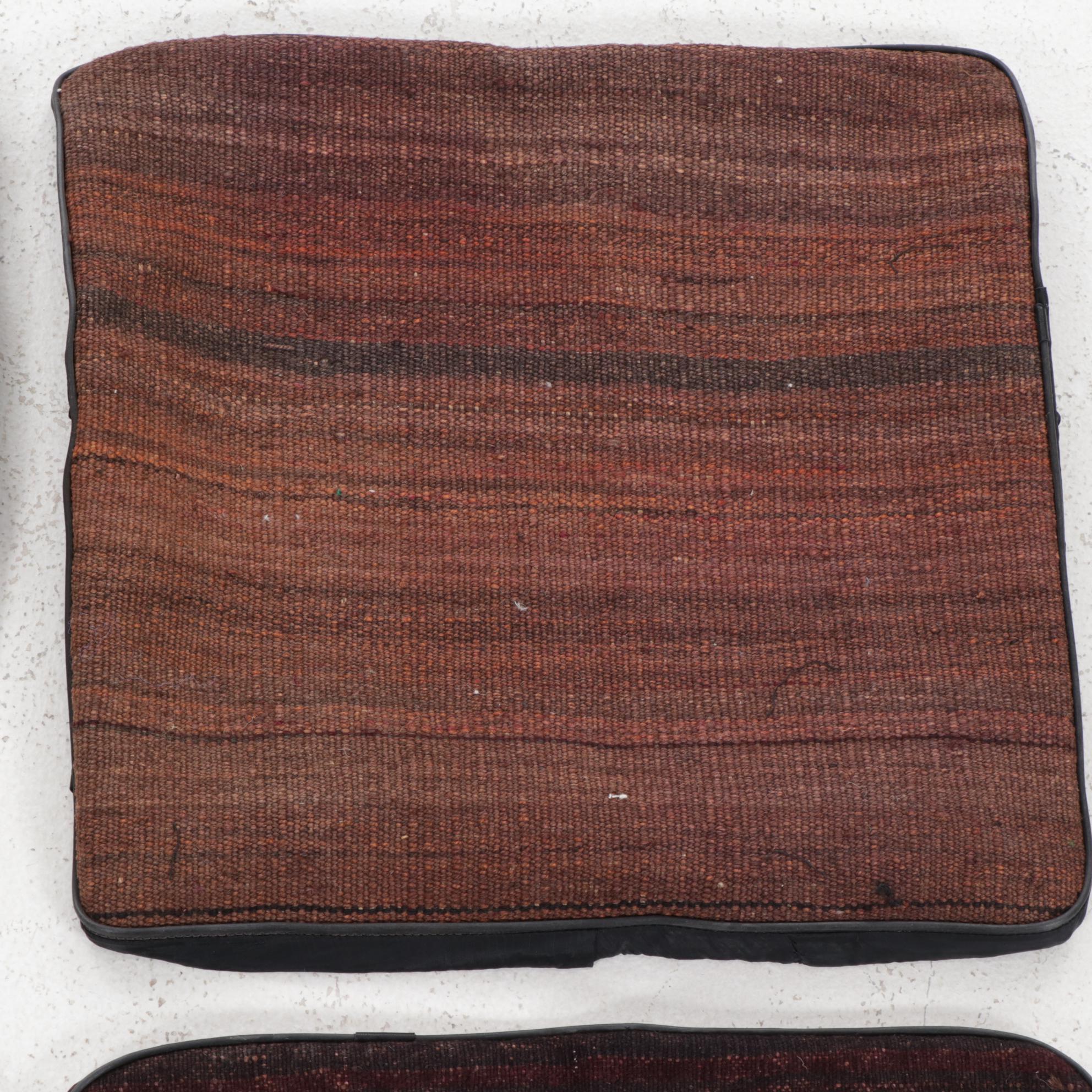 Handwoven Kilim Face Accent Pillow Covers