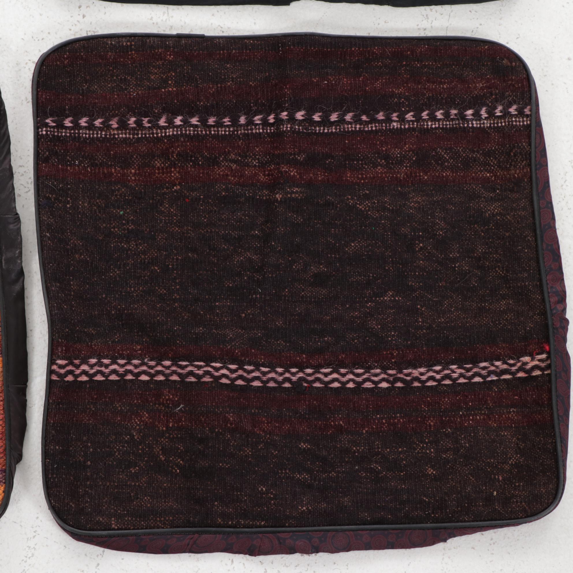 Handwoven Kilim Face Accent Pillow Covers