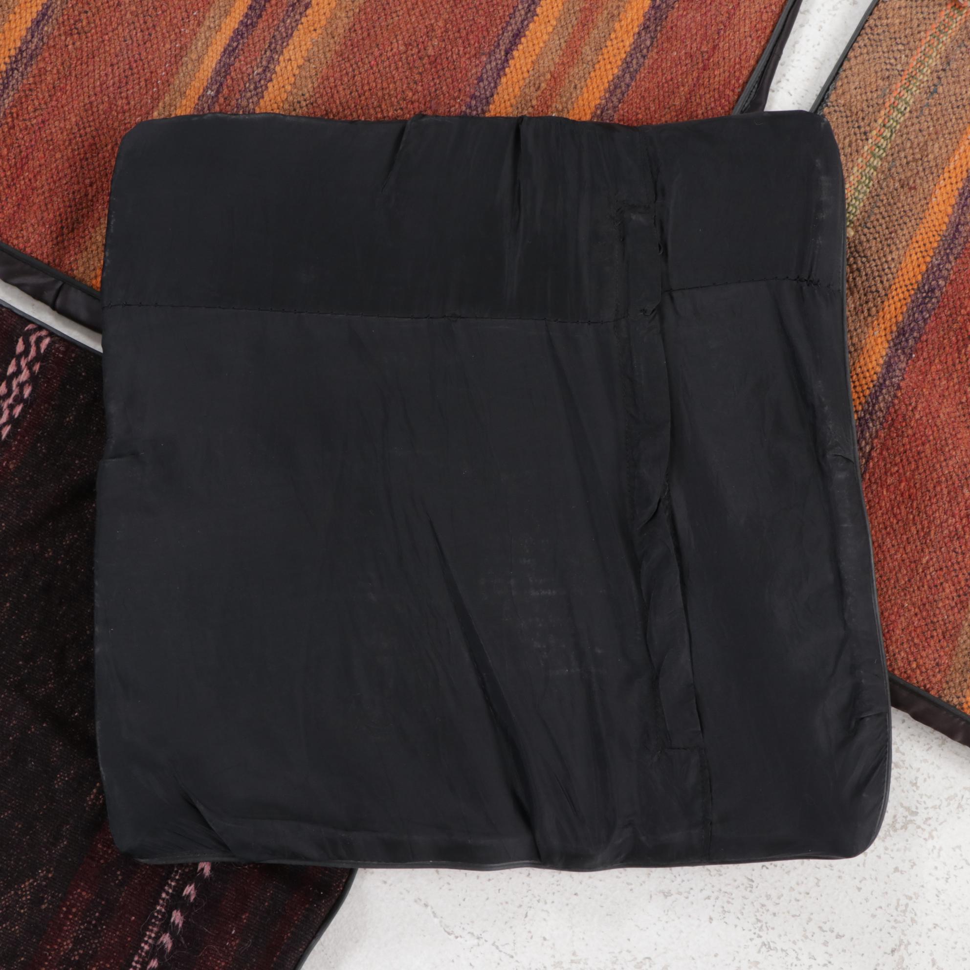 Handwoven Kilim Face Accent Pillow Covers