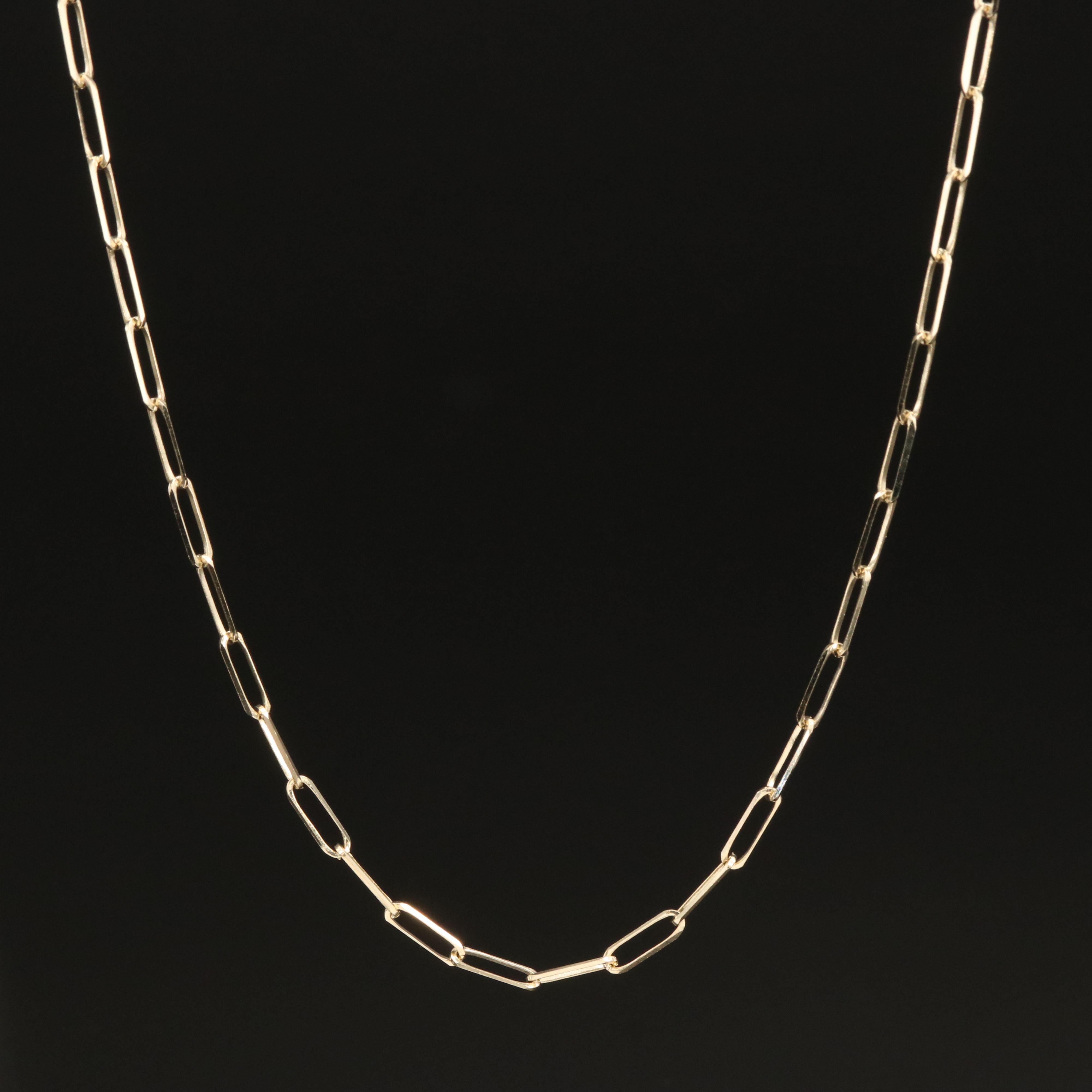 14K Cable Chain Necklace
