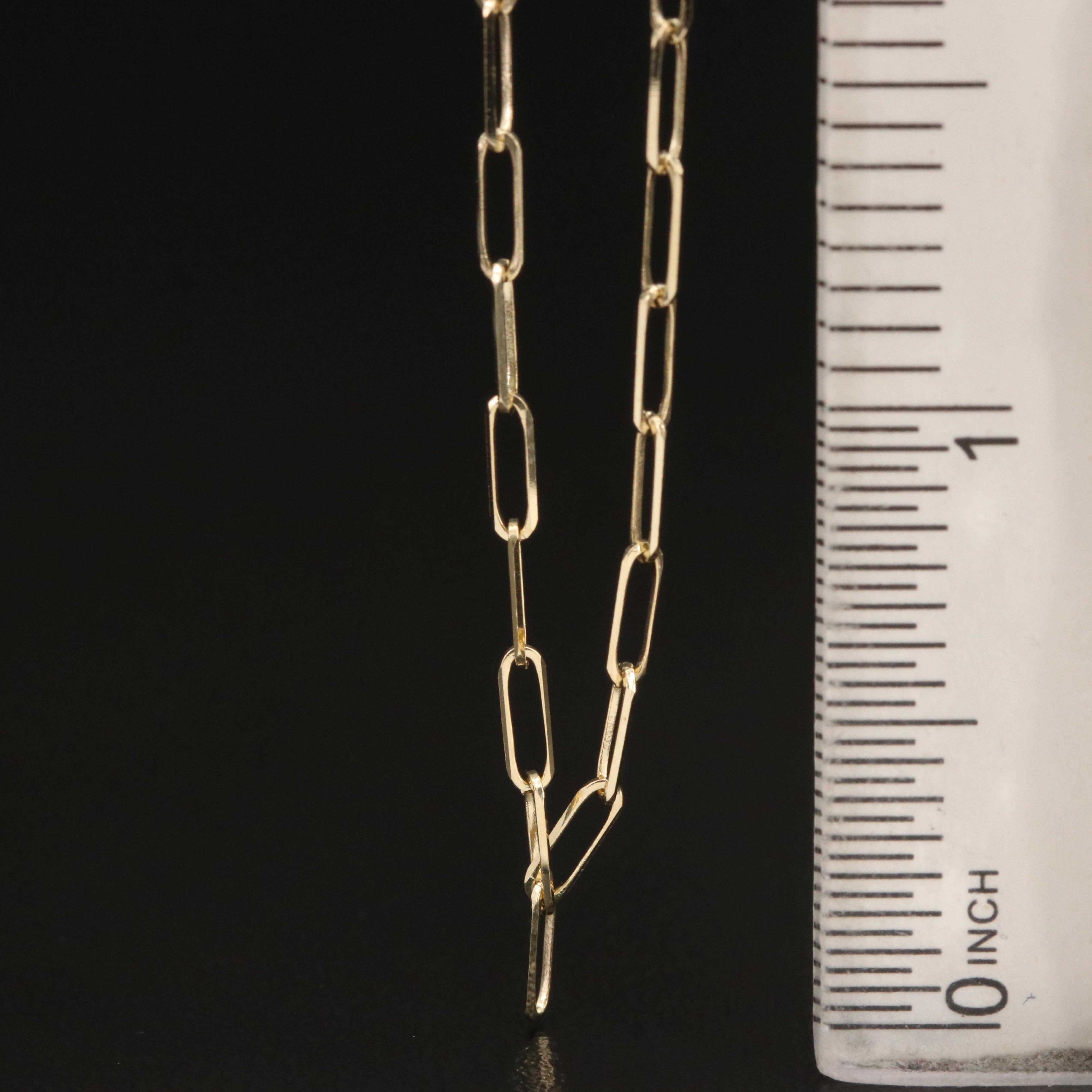 14K Cable Chain Necklace