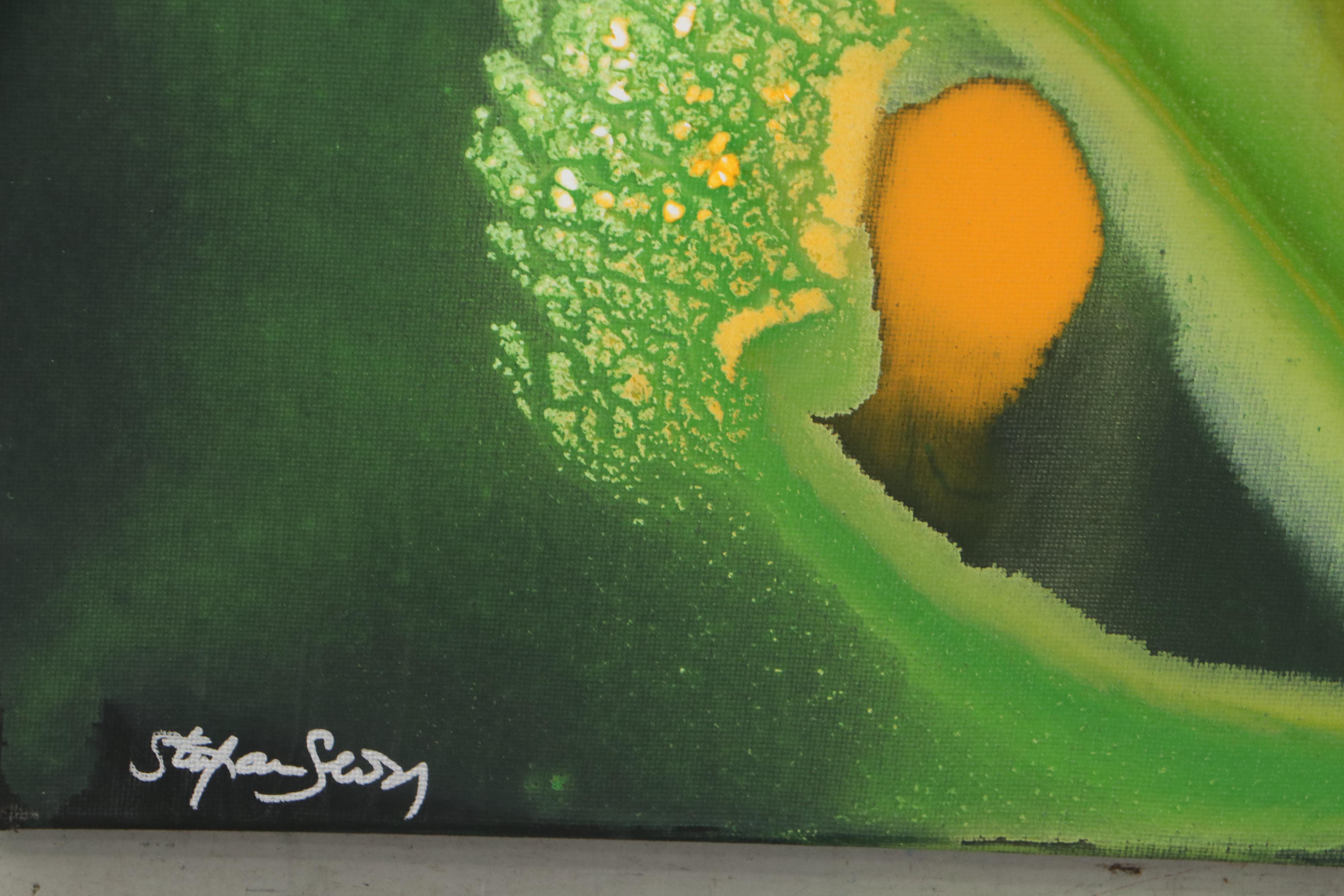 Stefan Georg Acrylic Painting "Into the Mystic VI"