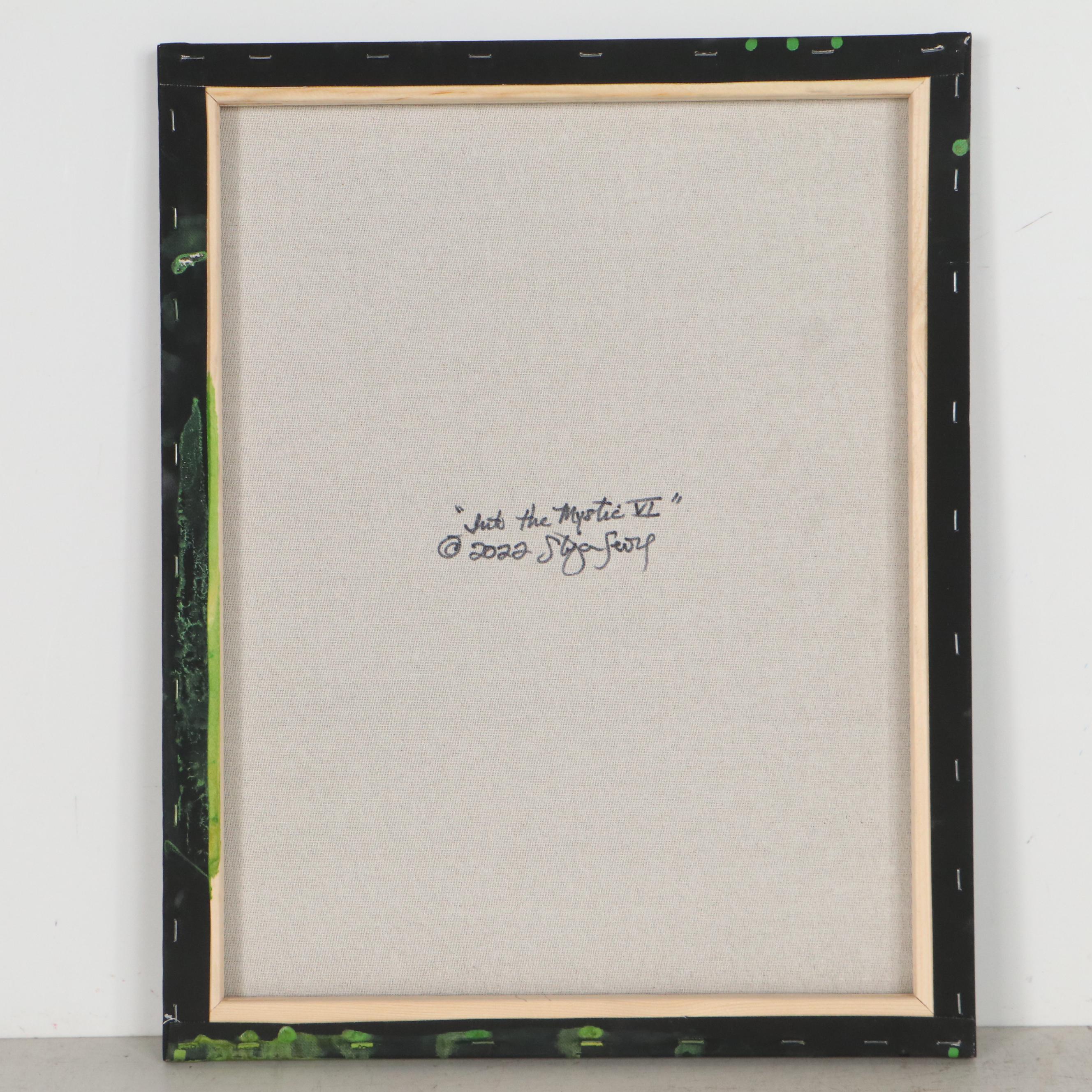 Stefan Georg Acrylic Painting "Into the Mystic VI"