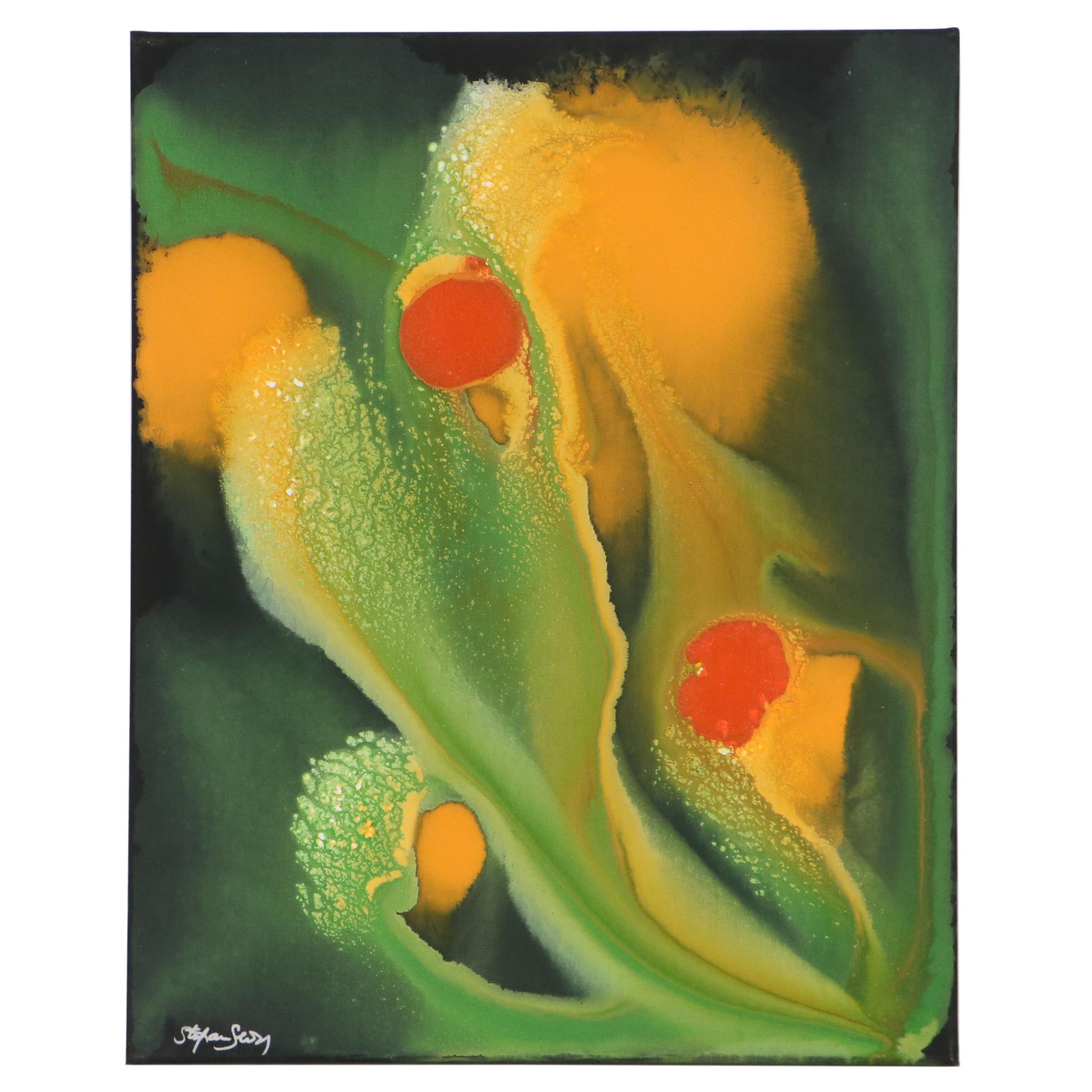 Stefan Georg Acrylic Painting "Into the Mystic VI"