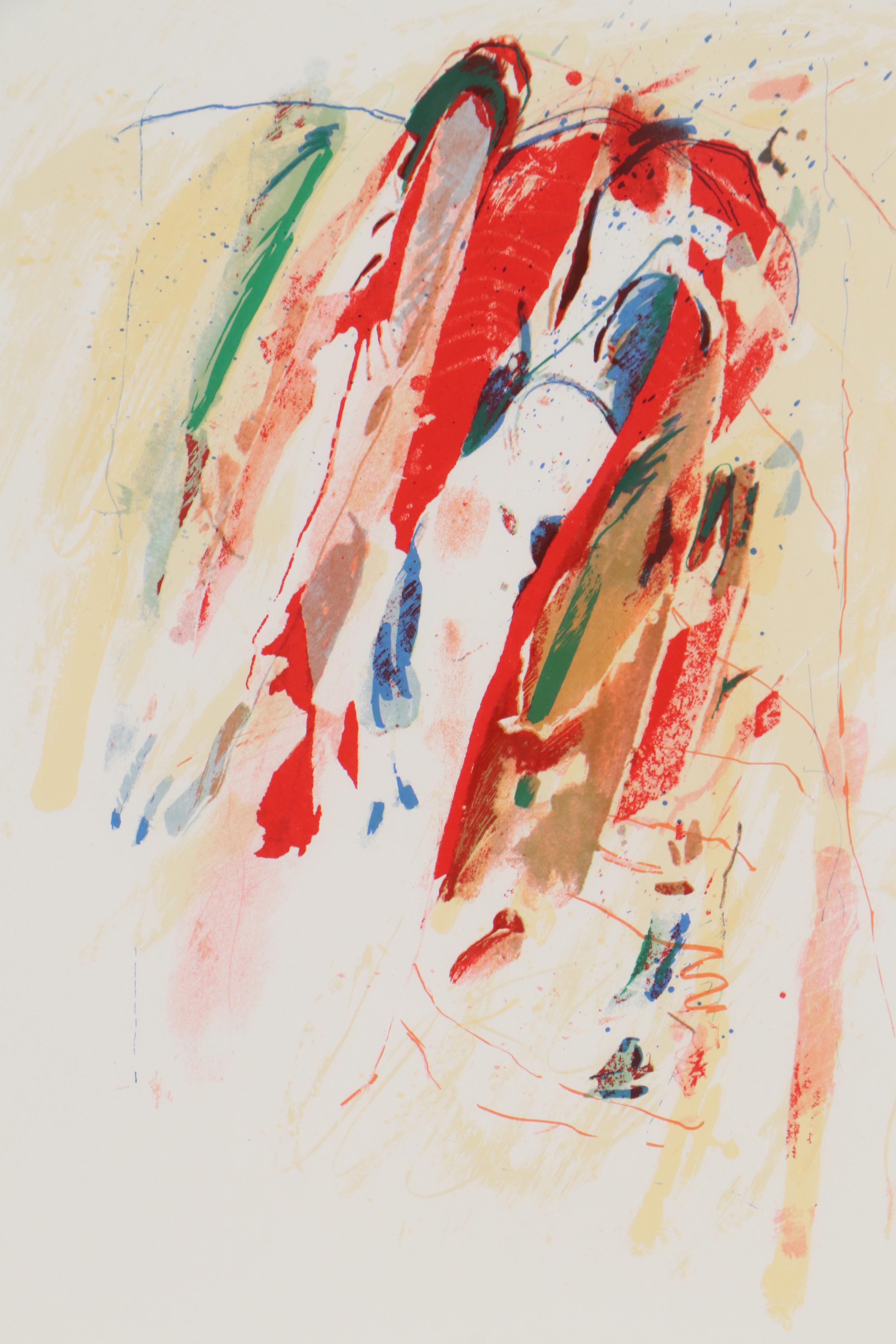 Hans Meyer Petersen Color Lithograph for Lincoln Center "Mostly Mozart Festival"