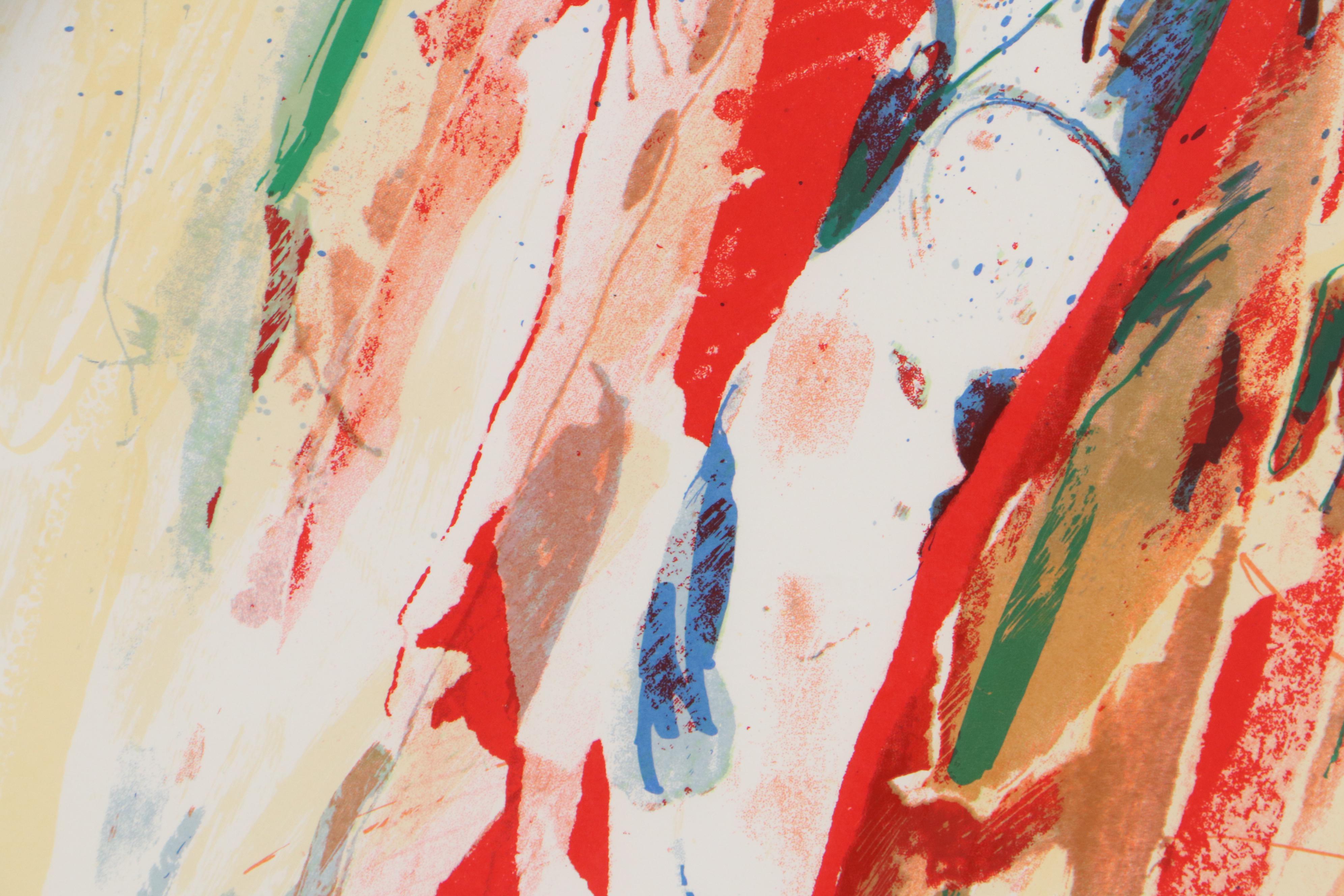 Hans Meyer Petersen Color Lithograph for Lincoln Center "Mostly Mozart Festival"