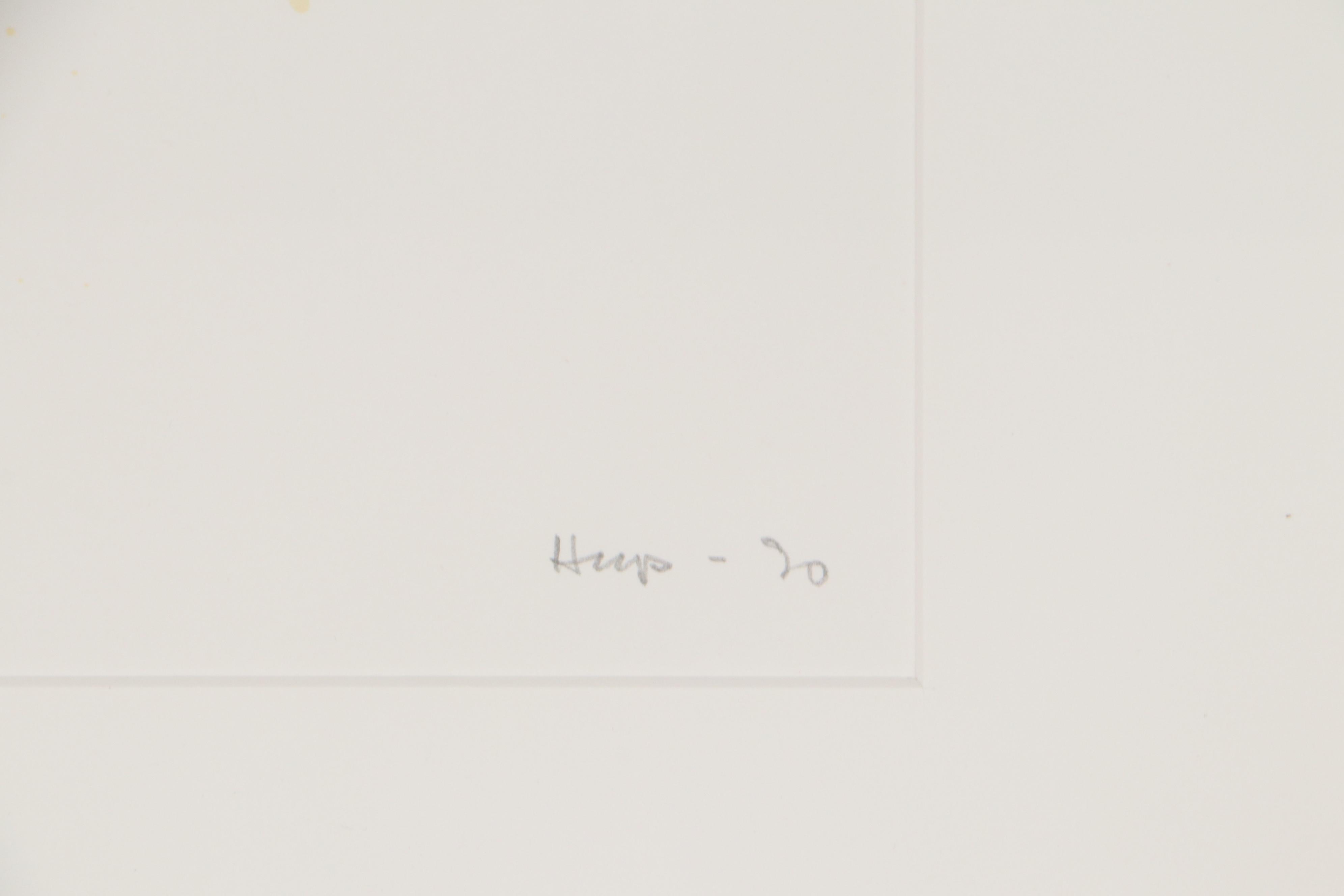 Hans Meyer Petersen Color Lithograph for Lincoln Center "Mostly Mozart Festival"