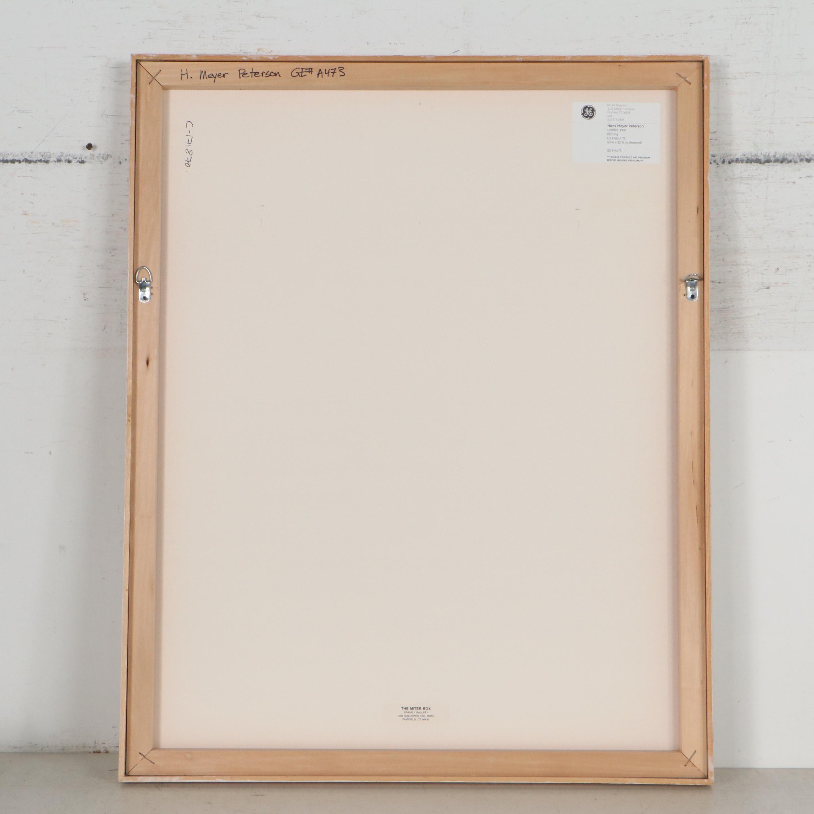 Hans Meyer Petersen Color Lithograph for Lincoln Center "Mostly Mozart Festival"