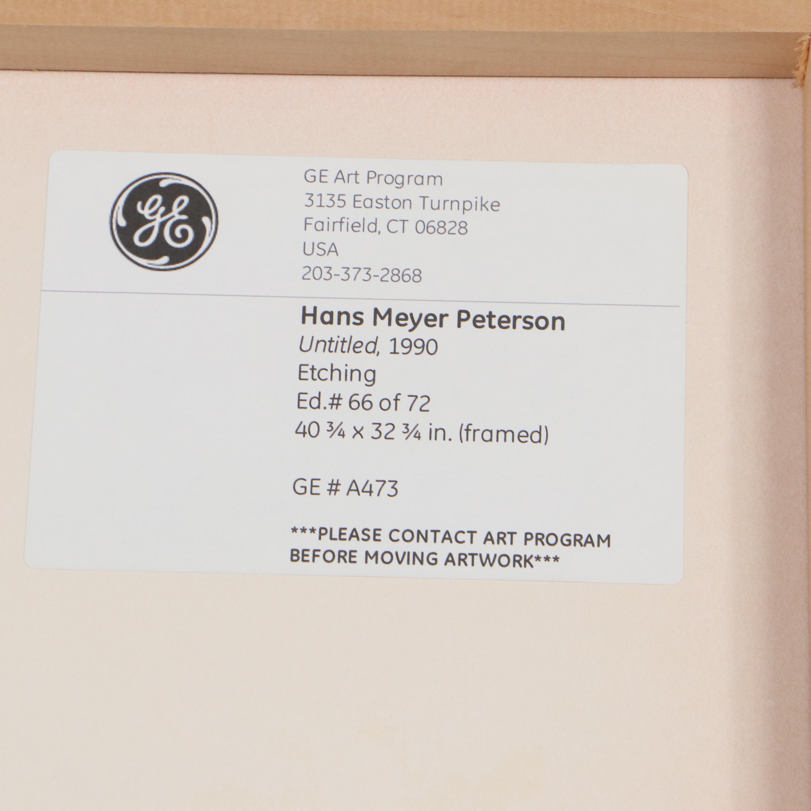 Hans Meyer Petersen Color Lithograph for Lincoln Center "Mostly Mozart Festival"