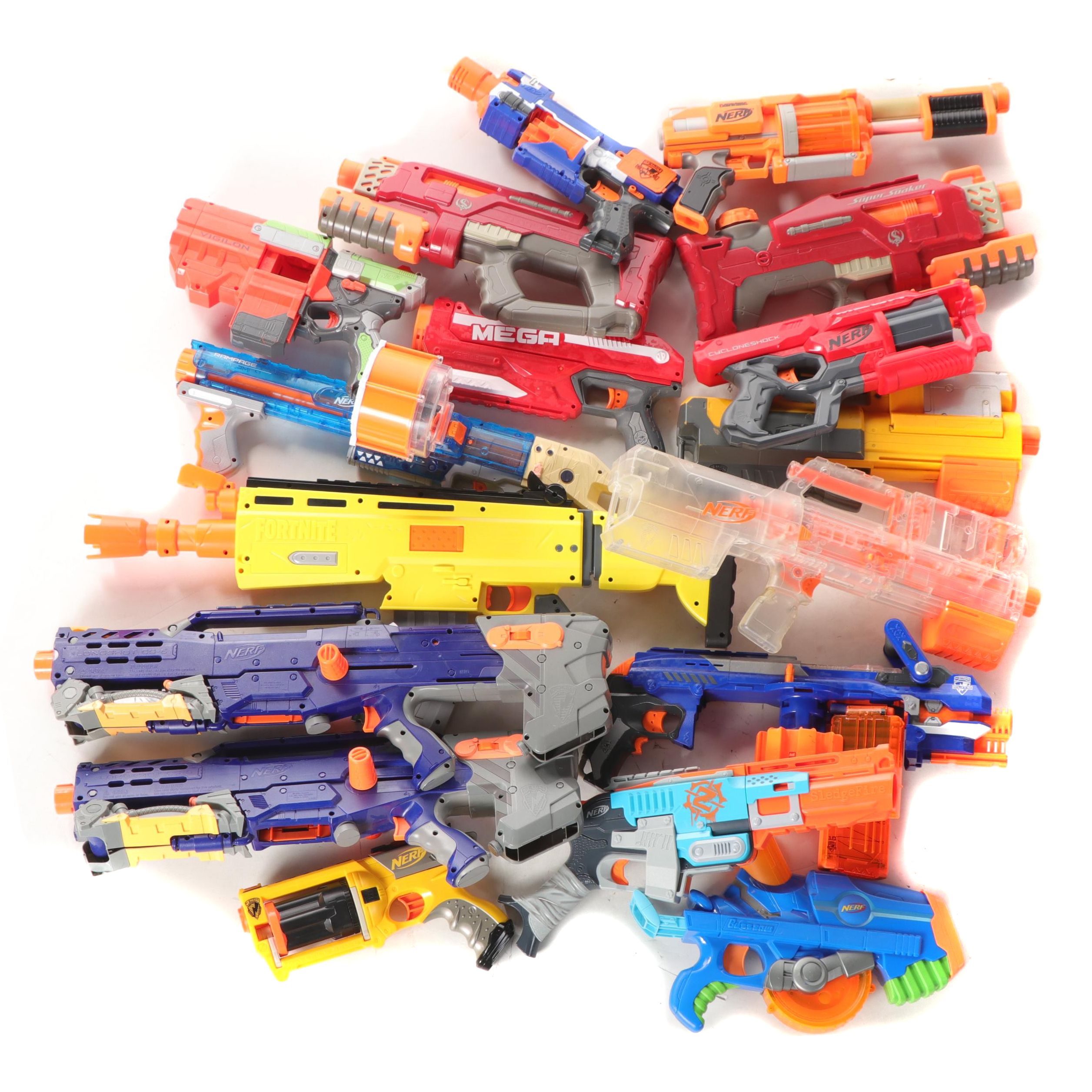 Nerf Fortnite, Mega, and Other Toy Dart Guns