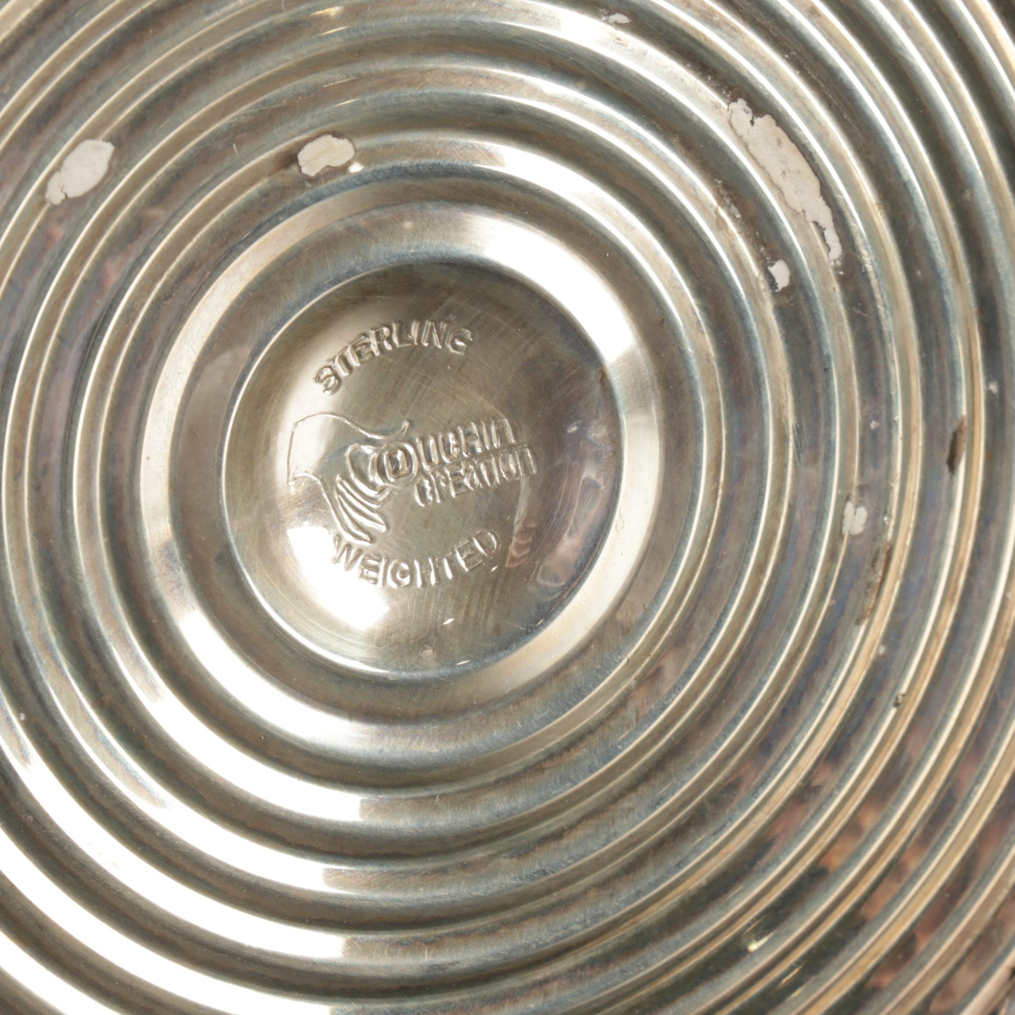 Columbia and Duchin Creation Weighted Sterling Candlesticks