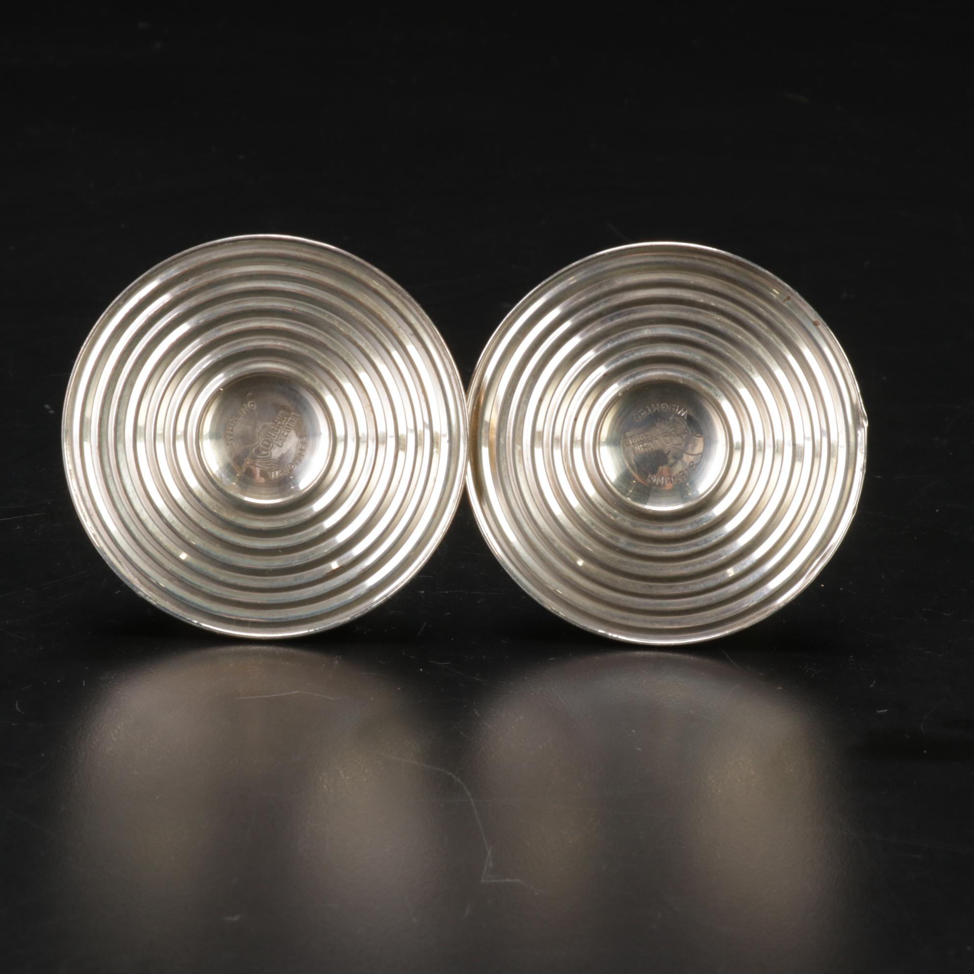 Columbia and Duchin Creation Weighted Sterling Candlesticks