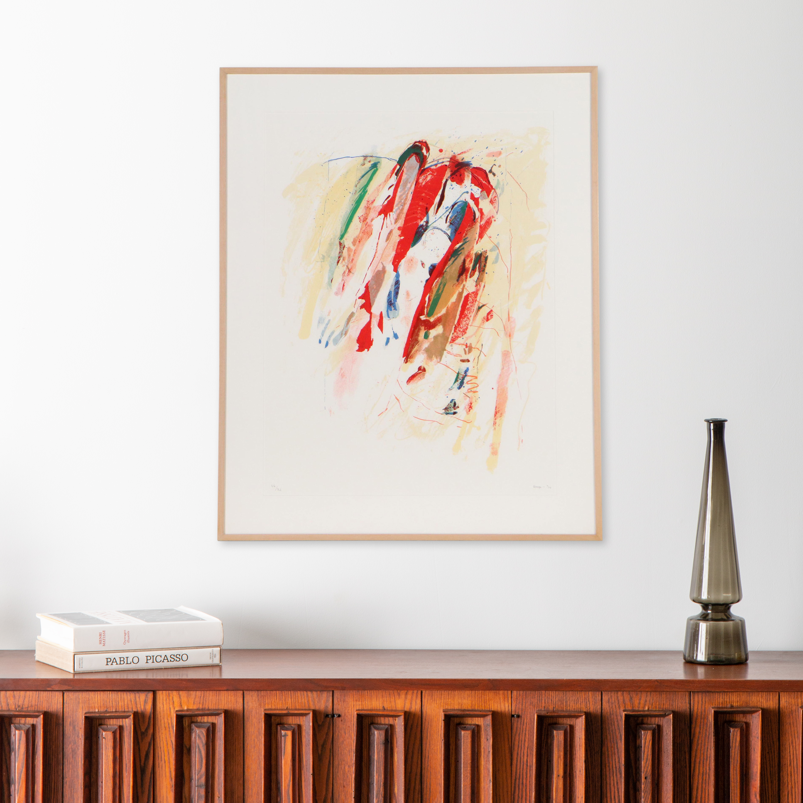 Hans Meyer Petersen Color Lithograph for Lincoln Center "Mostly Mozart Festival"