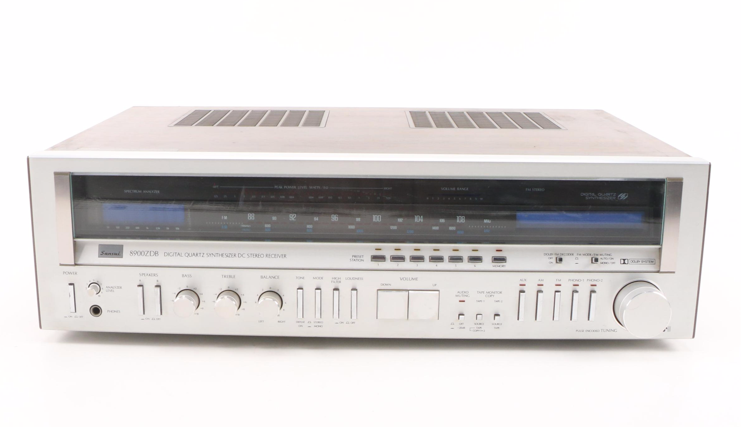 Sansui 8900ZDB Digital Quartz Synthesizer DC Stereo Receiver, 1980s