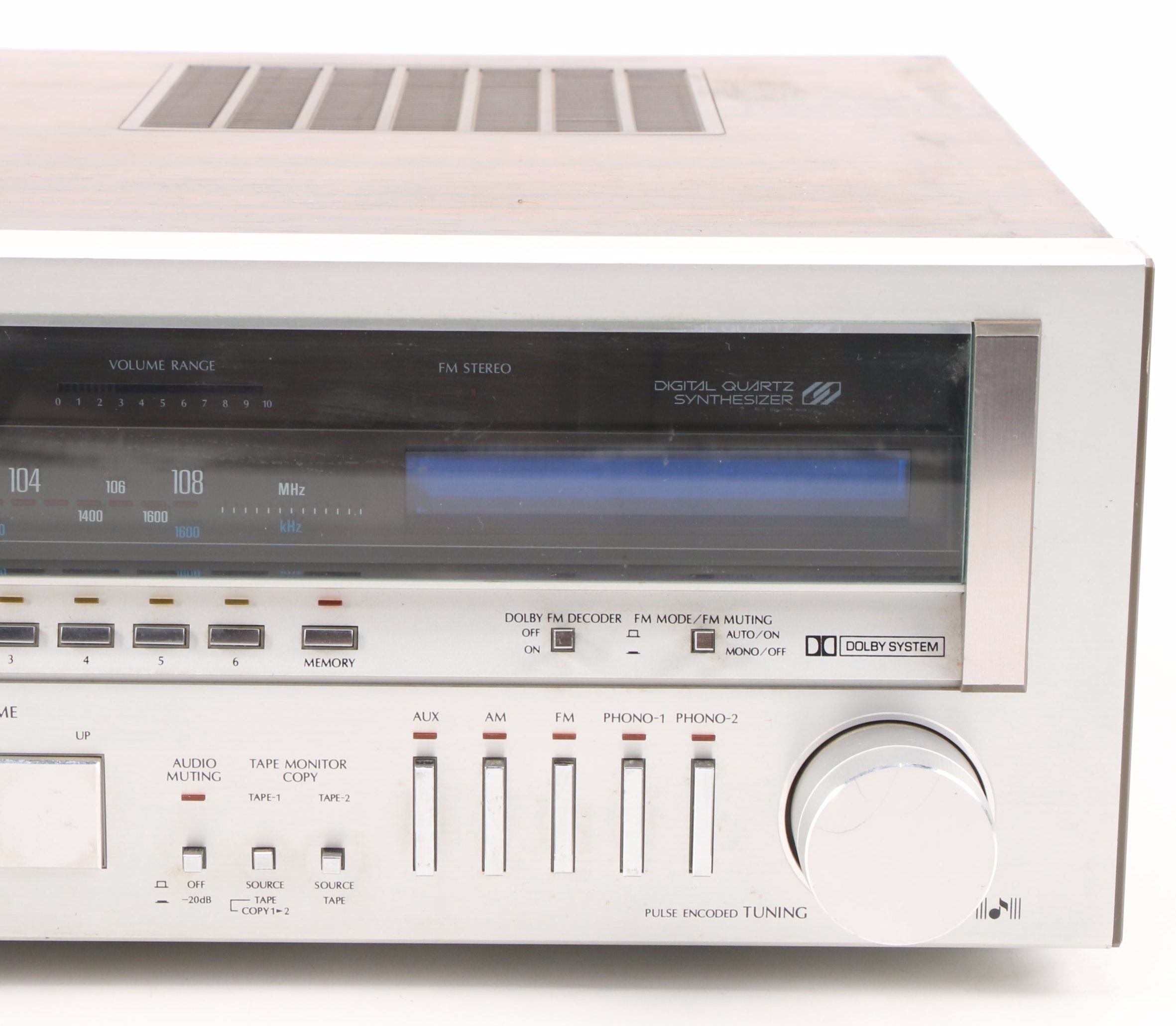 Sansui 8900ZDB Digital Quartz Synthesizer DC Stereo Receiver, 1980s