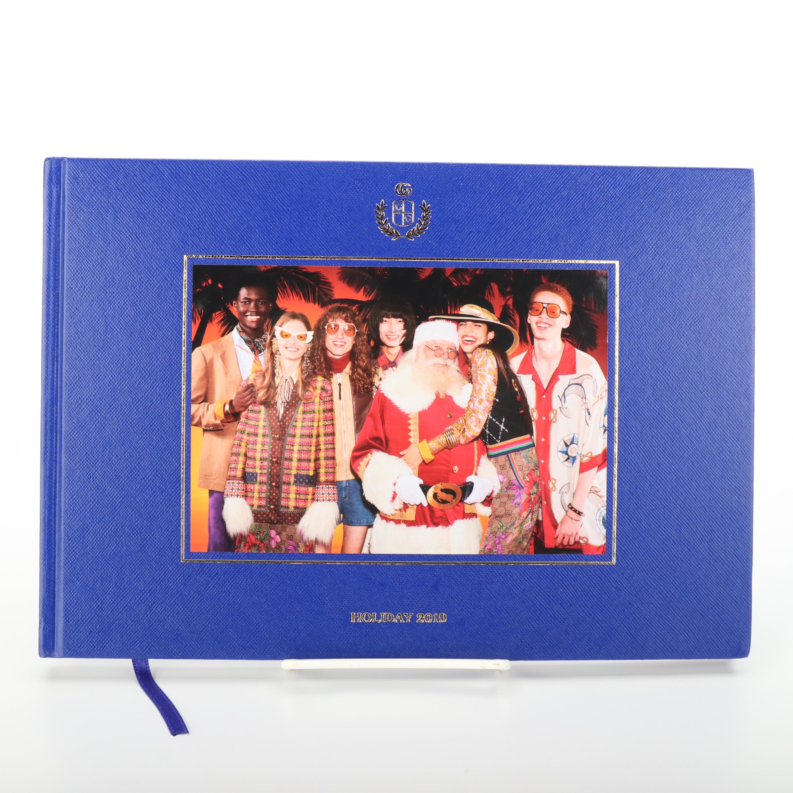 Gucci 2019 Style Book, Boxes, Shoe Horns, and Garment Cover with Prada Dust Bag