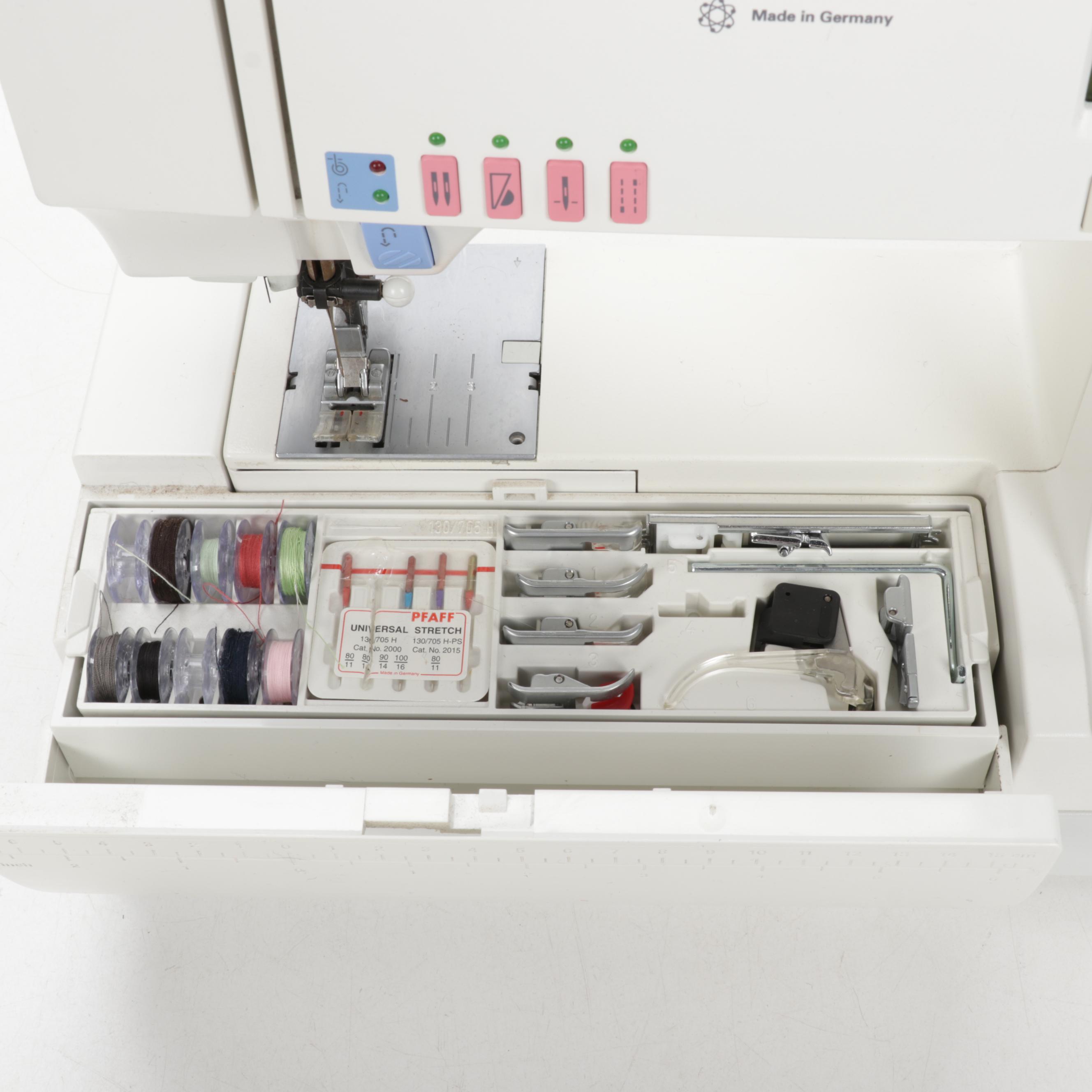 Pfaff 7570 Computerized Sewing Machine and Embroidery Unit