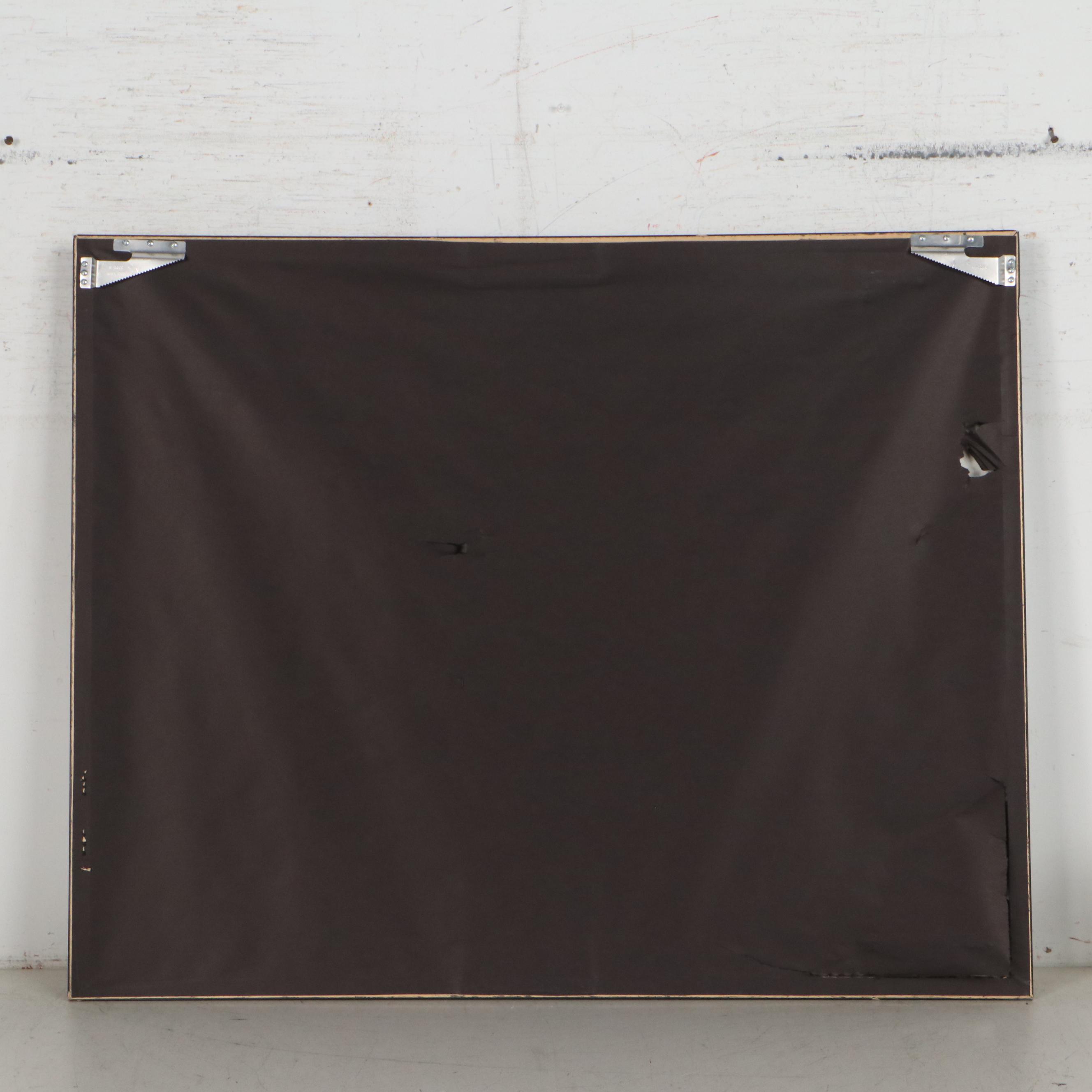 Walter Sorge Watercolor Painting "Red Horses"