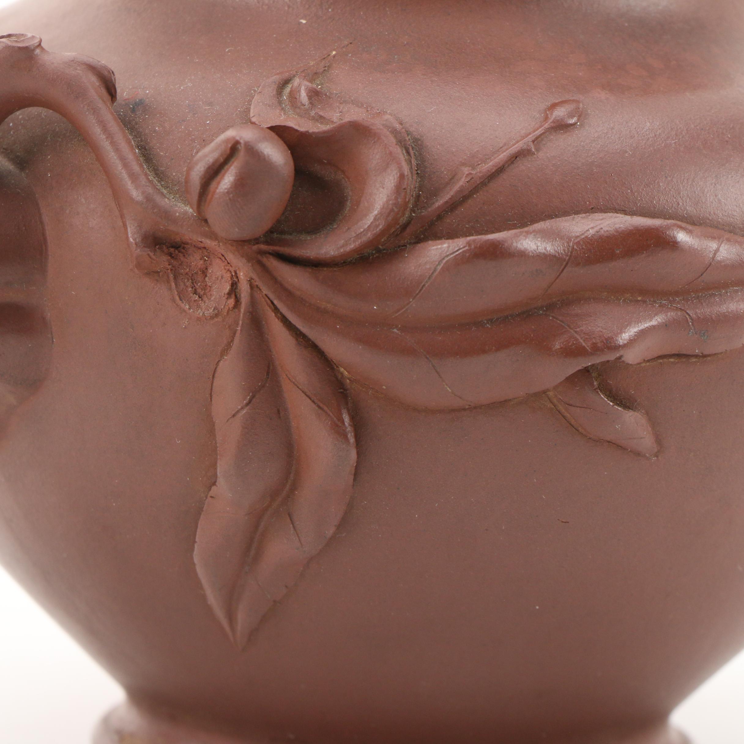 Chinese Yixing Zisha Earthenware Teapot