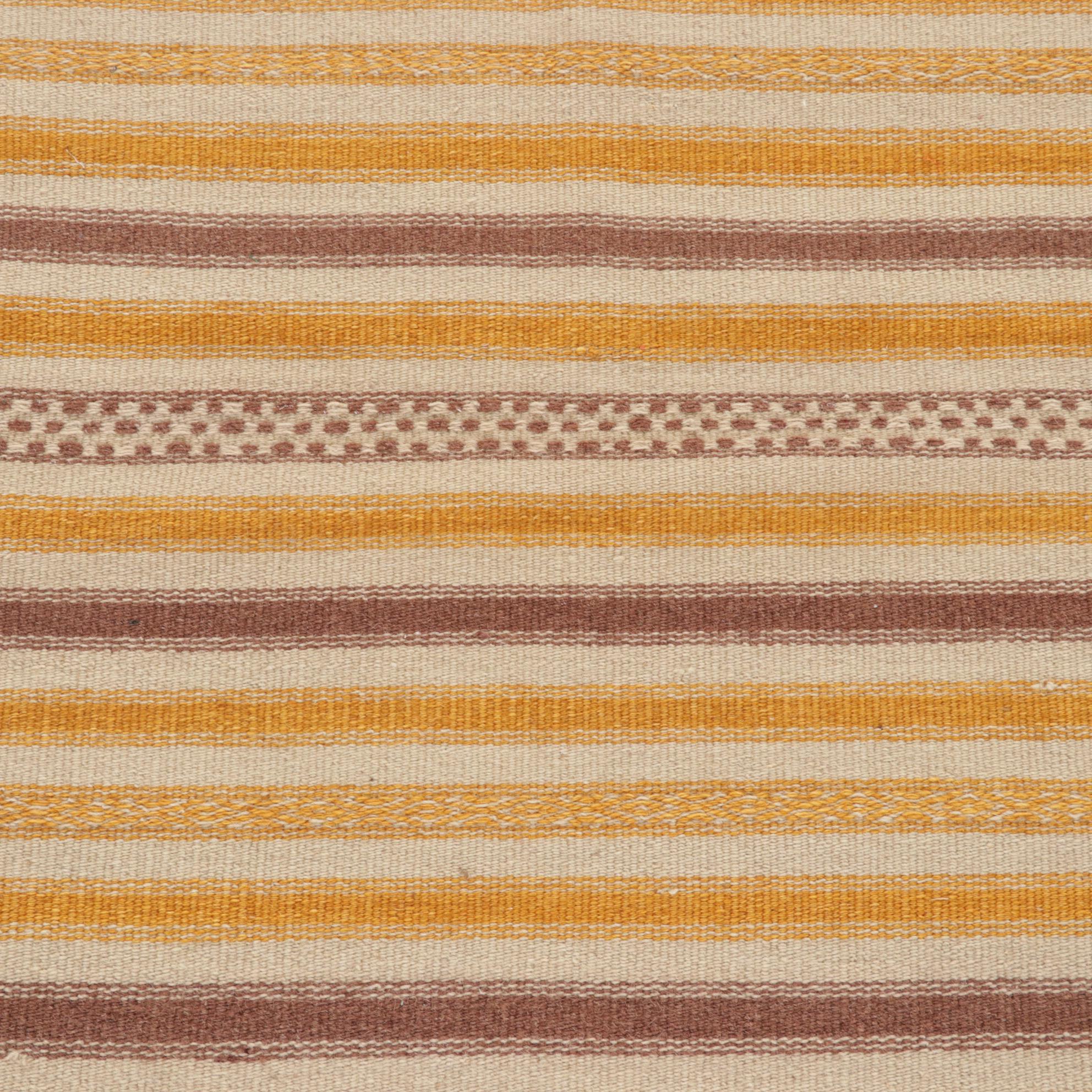 2'10 x 5'2 Handwoven Geometric Kilim Accent Rug
