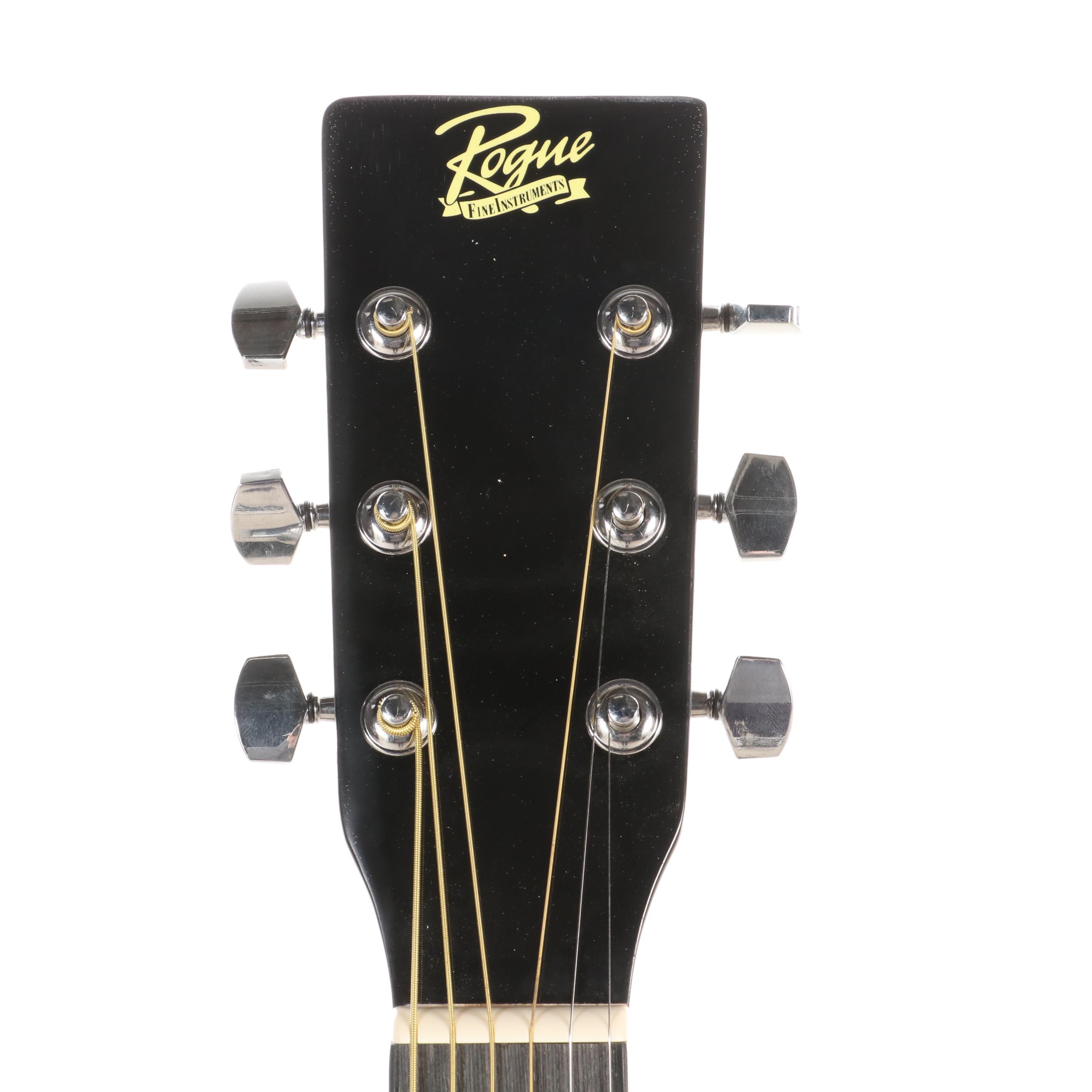 Avril Lavigne Signed Rogue Dreadnought Acoustic Guitar, JSA COA