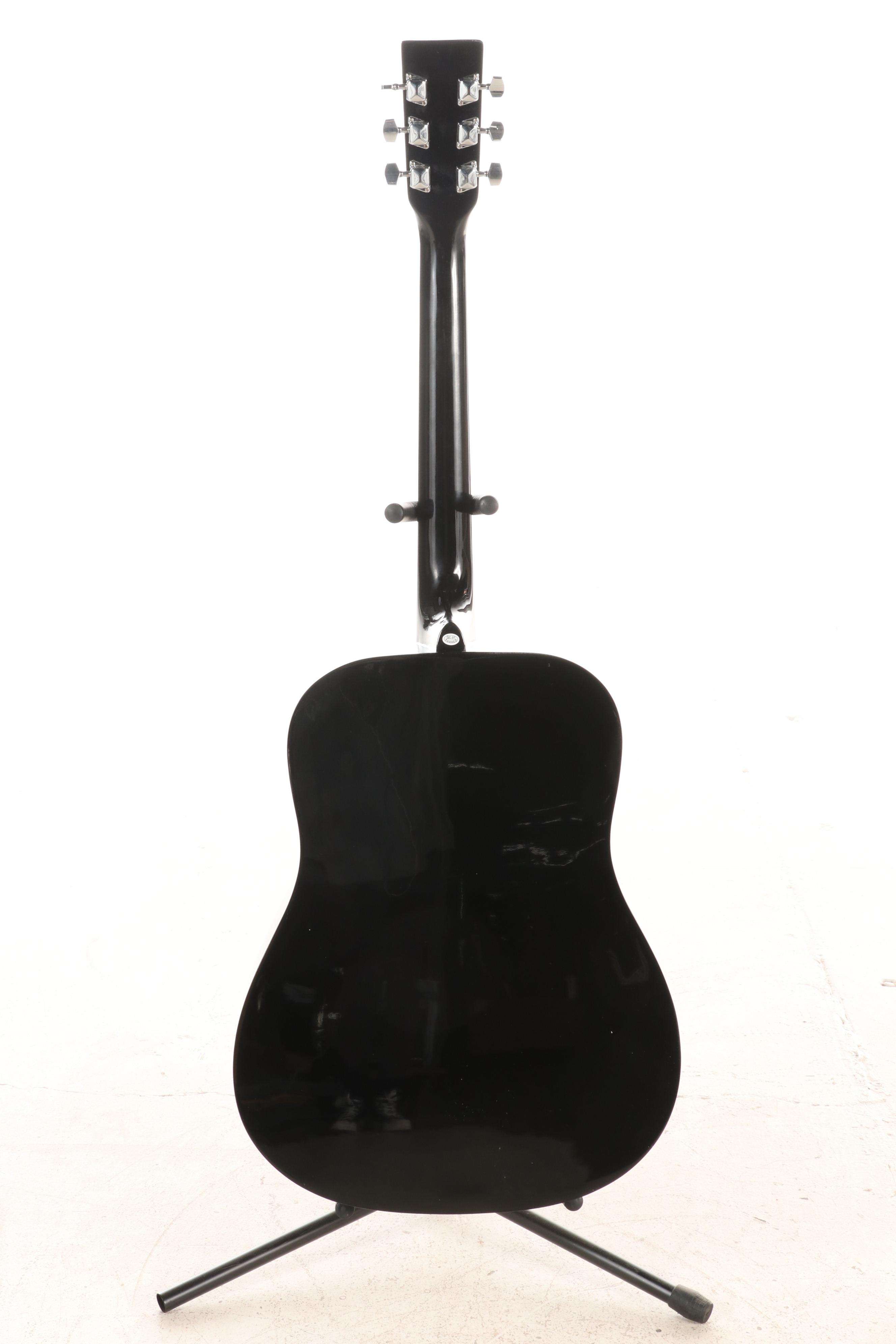 Avril Lavigne Signed Rogue Dreadnought Acoustic Guitar, JSA COA