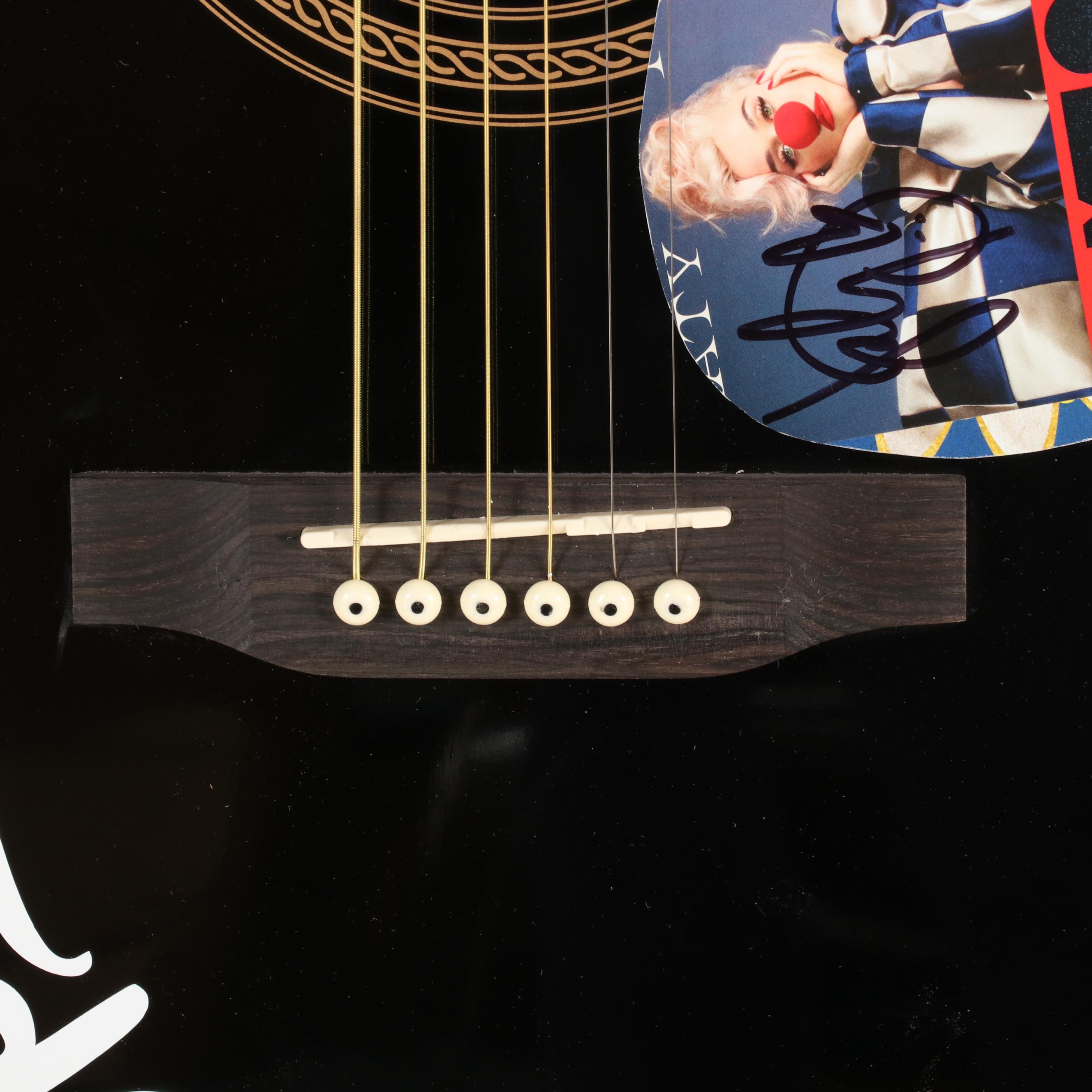 Katy Perry Signed Rogue Dreadnought Acoustic Guitar, JSA COA