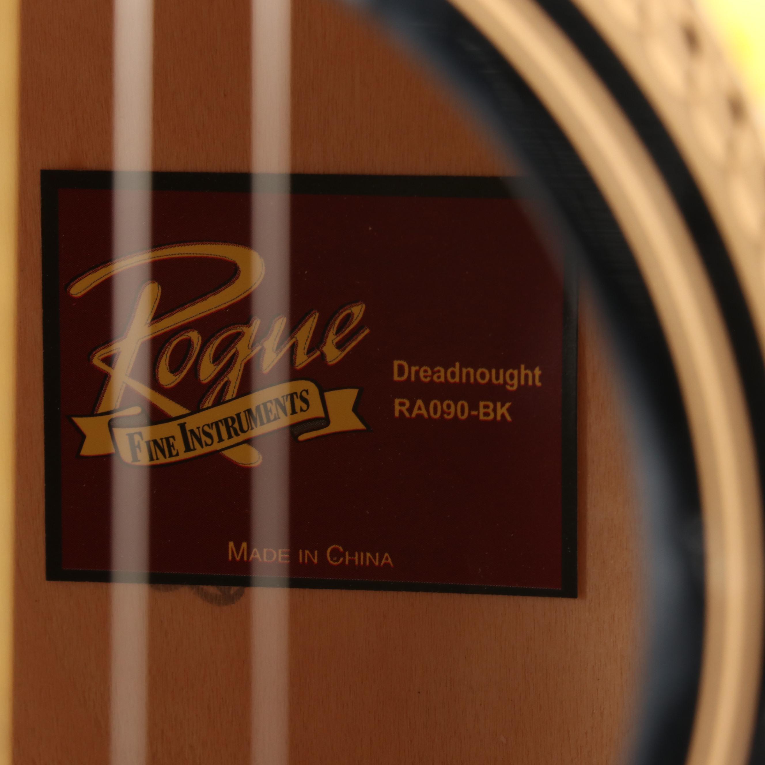 Katy Perry Signed Rogue Dreadnought Acoustic Guitar, JSA COA