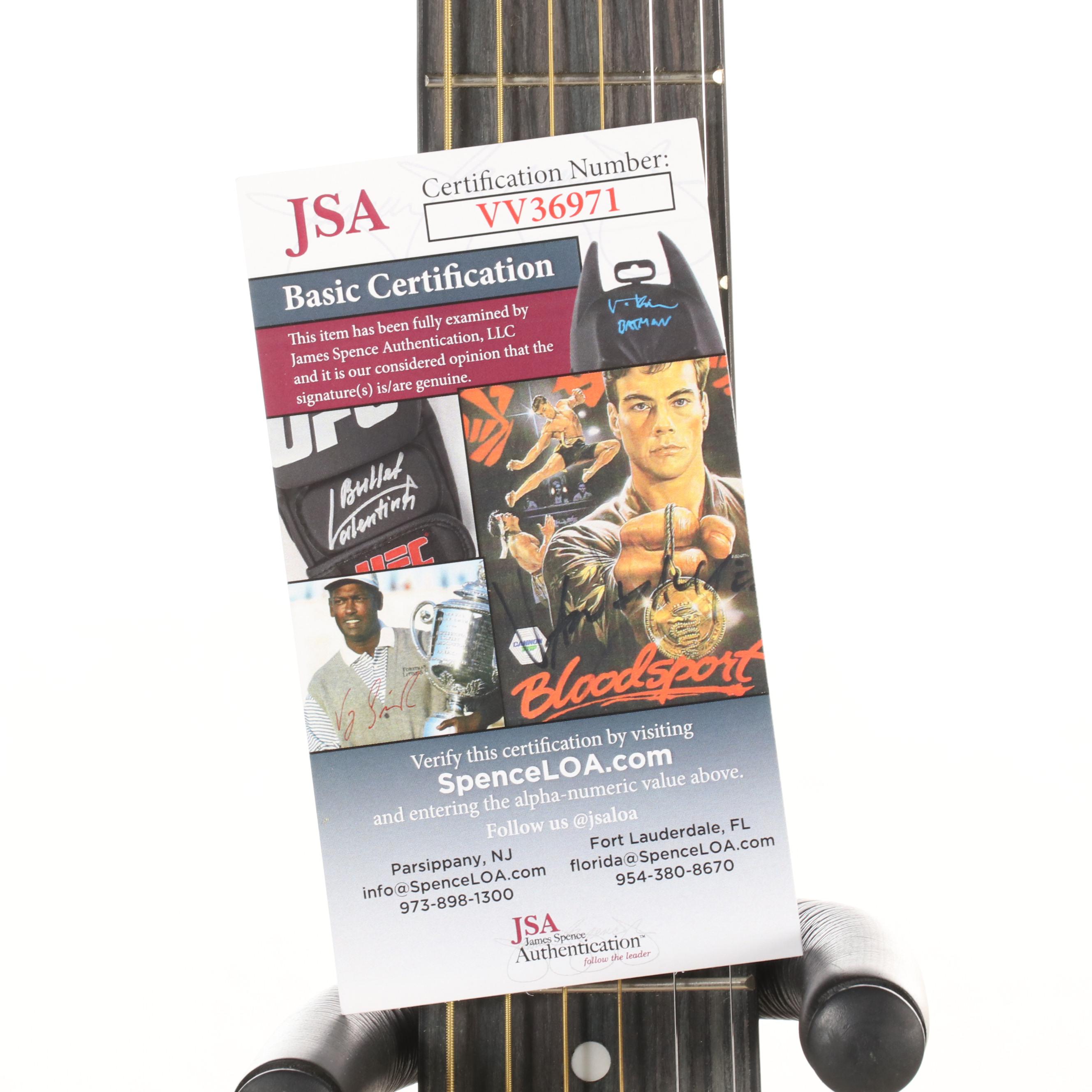 Katy Perry Signed Rogue Dreadnought Acoustic Guitar, JSA COA