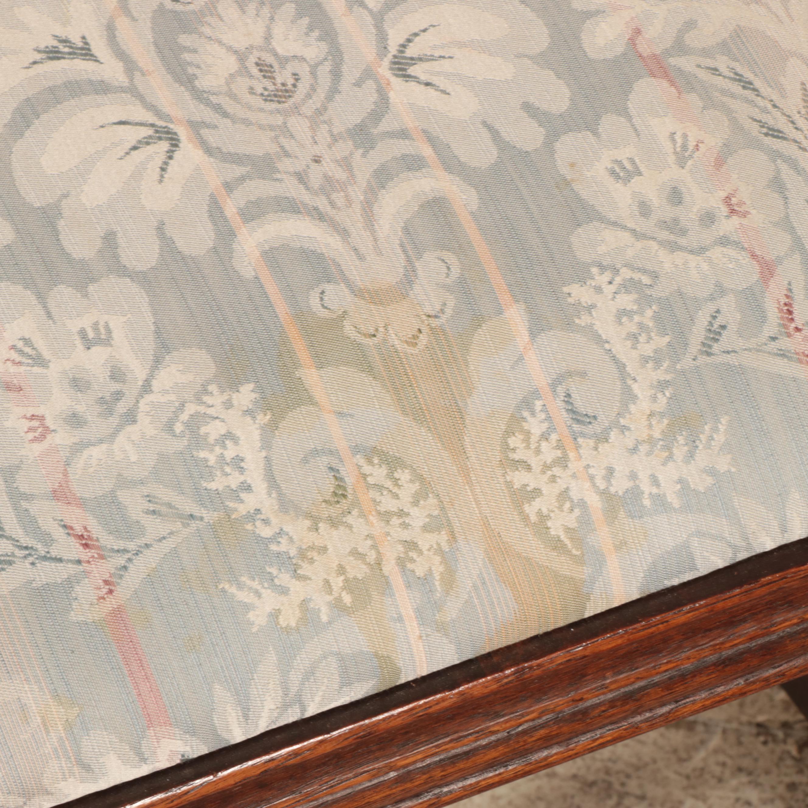 Seven-Piece Bernhardt Furniture Co. Jacobean Style Oak Dining Set, circa 1930