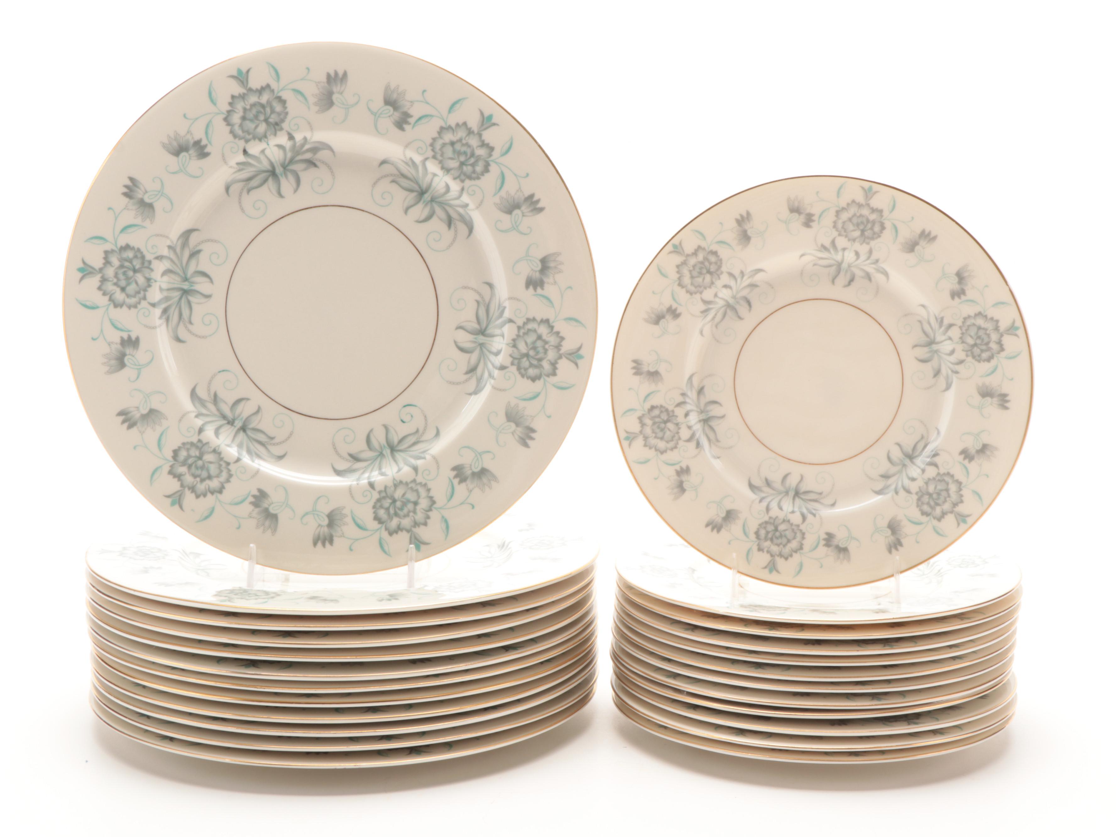 Castleton China "Caprice" Gilt Dinner Service, 1945–1972