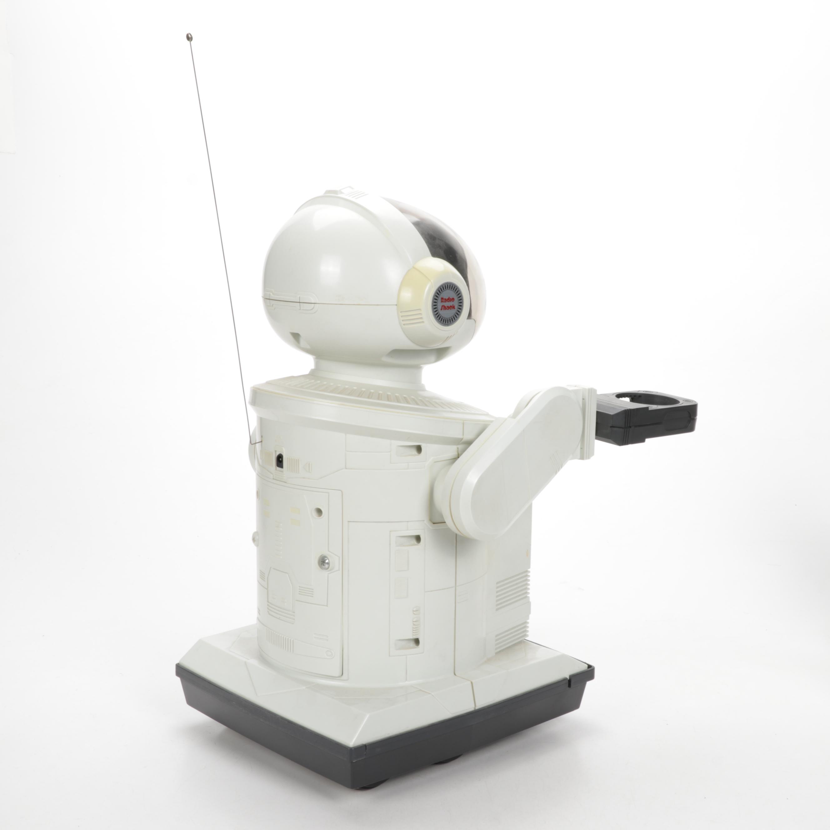 Radio Shack "Robie" Remote Control Robots with Tandy "Dustbot"