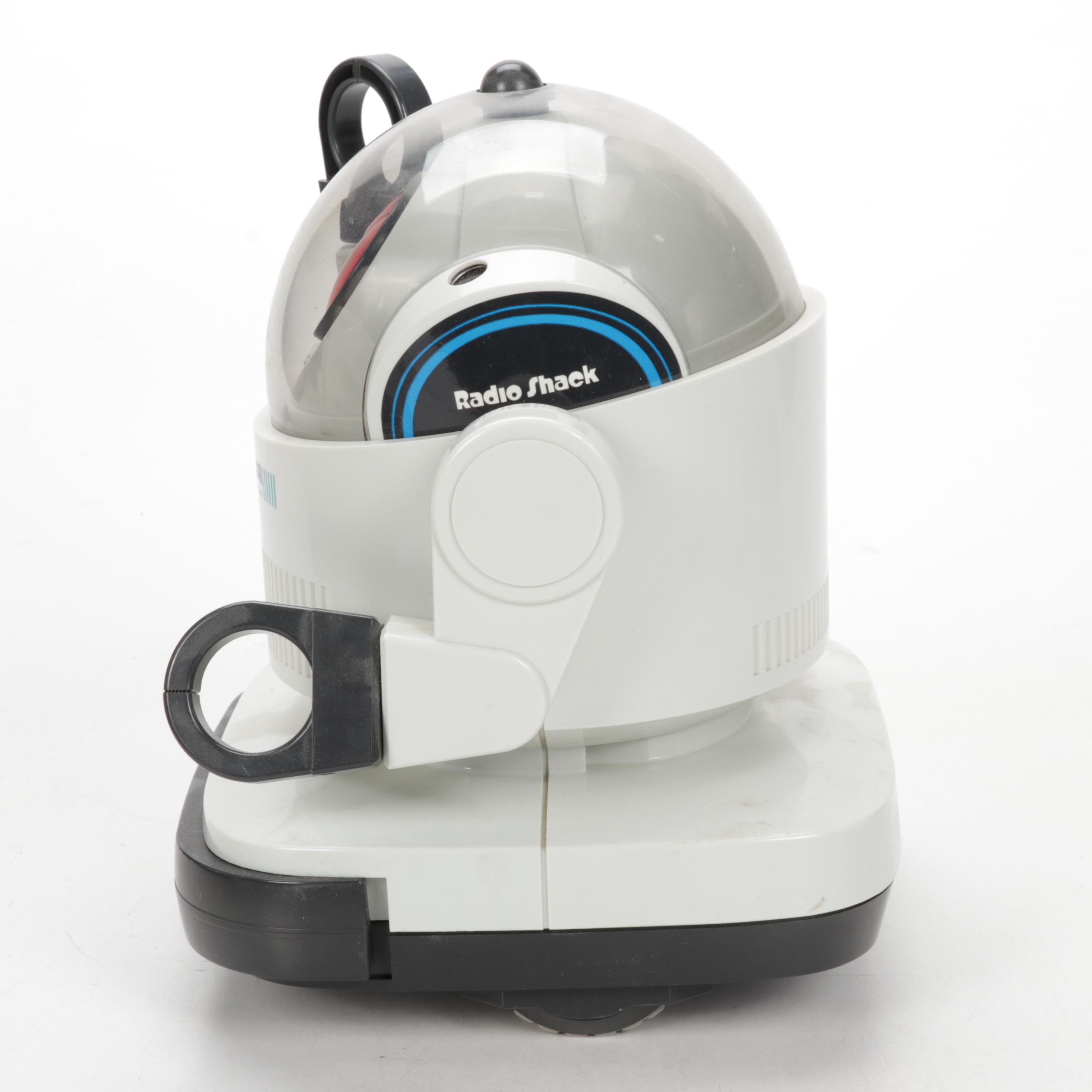 Radio Shack "Robie" Remote Control Robots with Tandy "Dustbot"